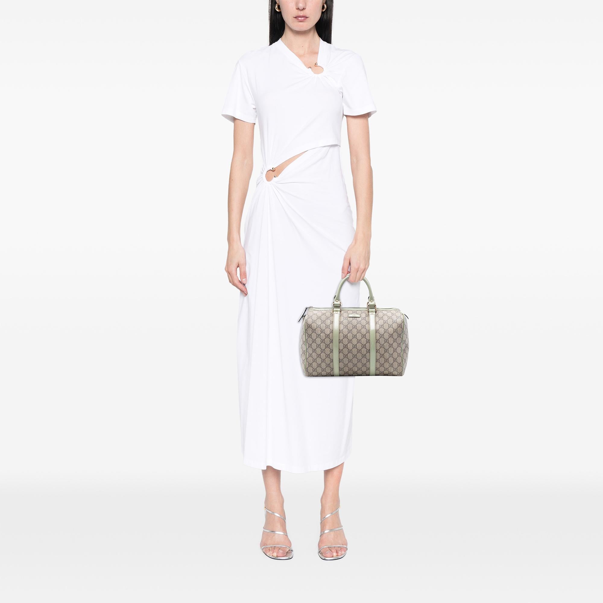 Gucci Medium GG Supreme Joy Boston Bag