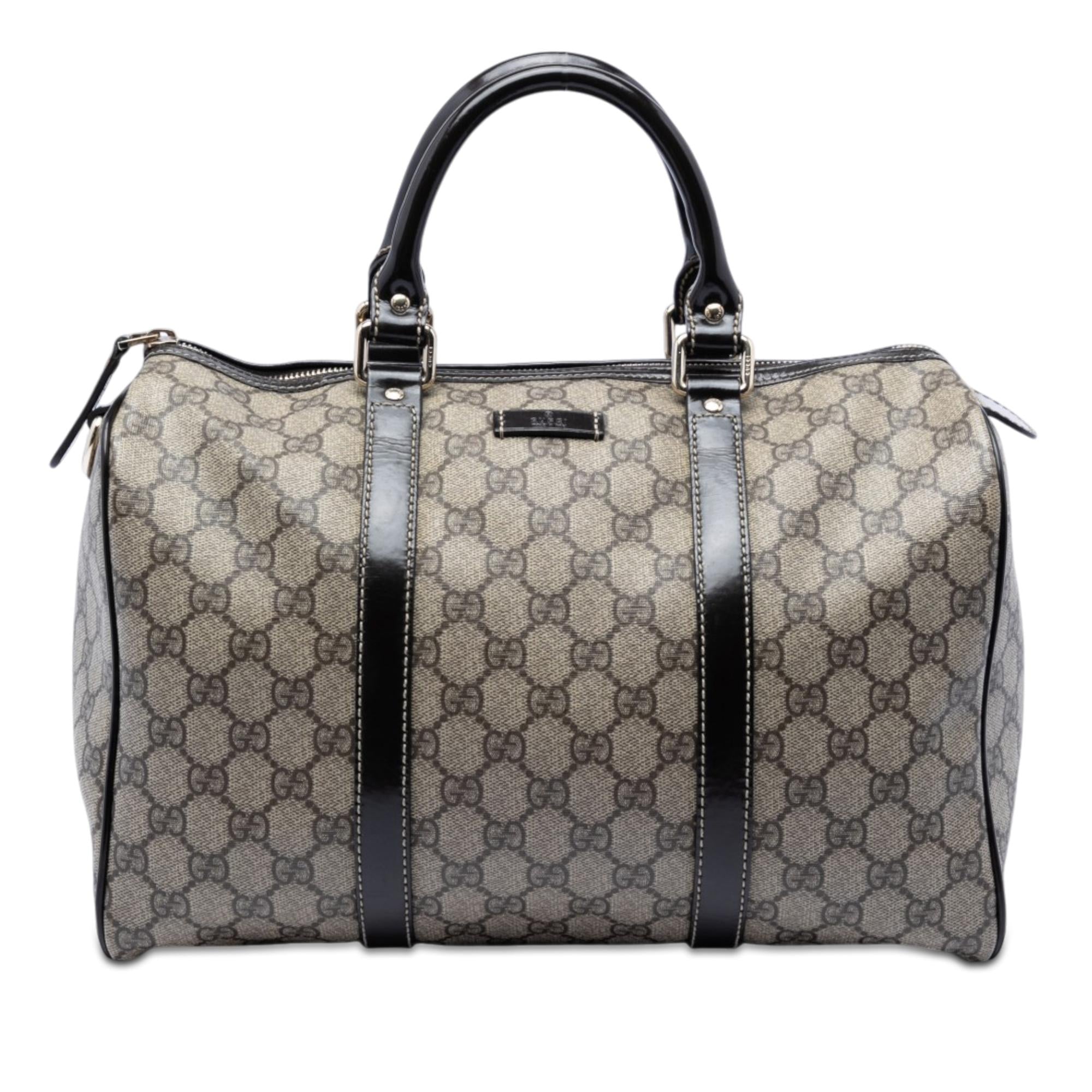 Gucci Medium GG Supreme Joy Boston Bag