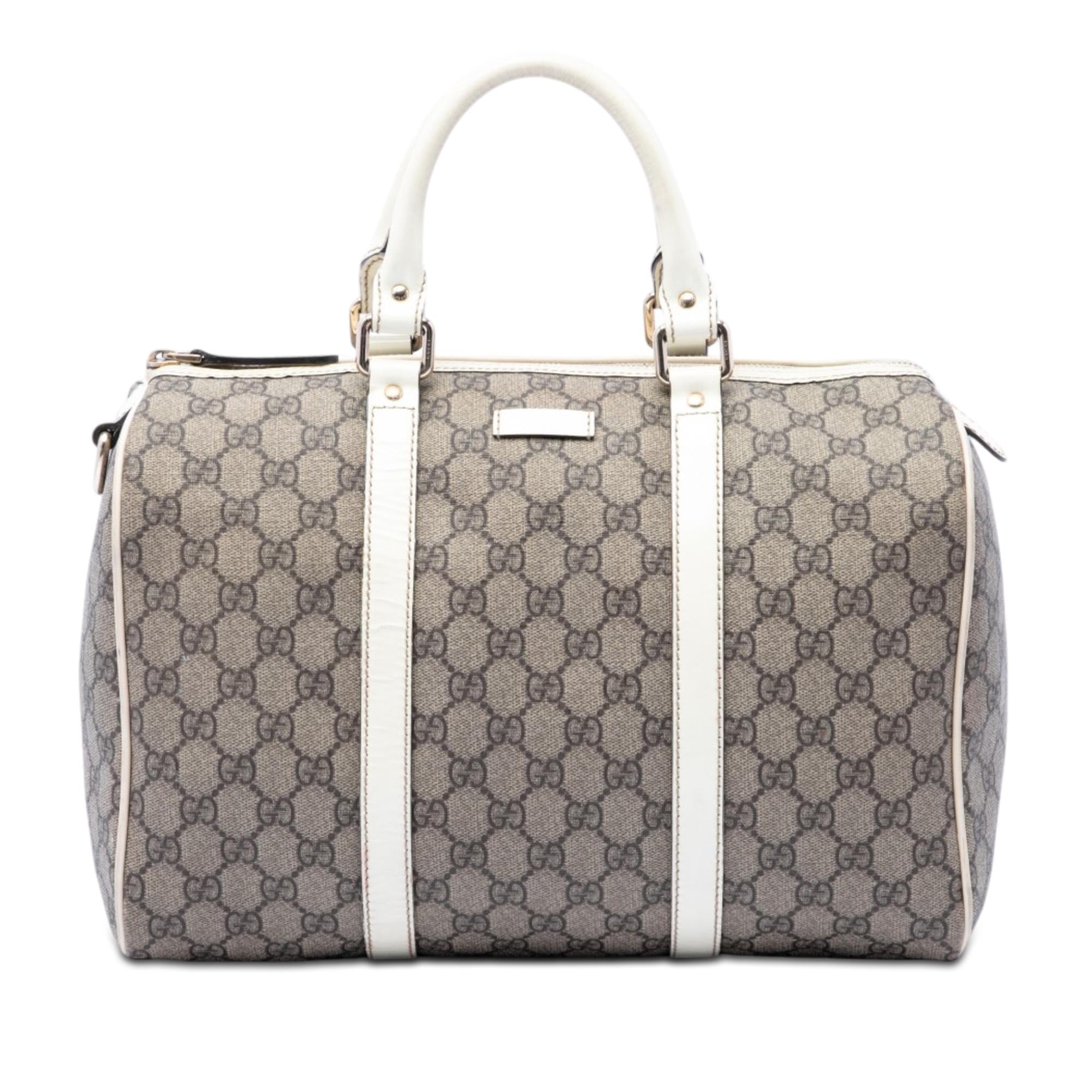 Gucci Medium GG Supreme Joy Boston Bag