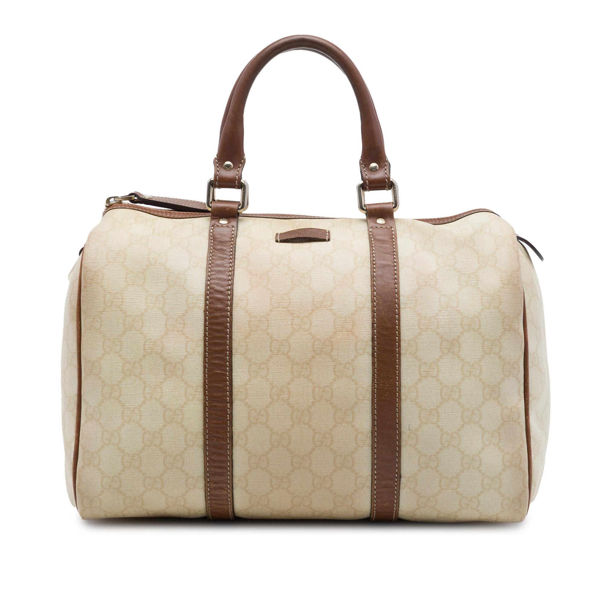 Gucci Medium GG Supreme Joy Boston Bag