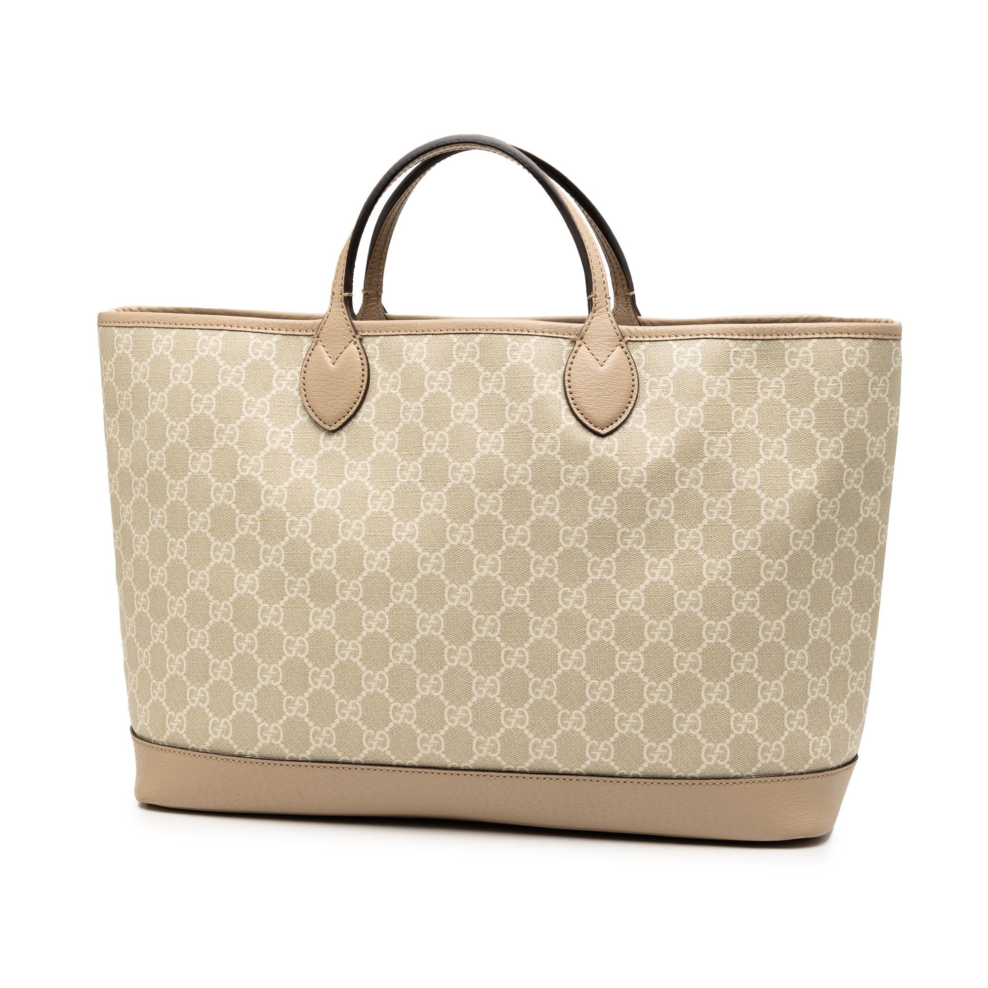 Gucci Medium GG Supreme Ophidia Tote