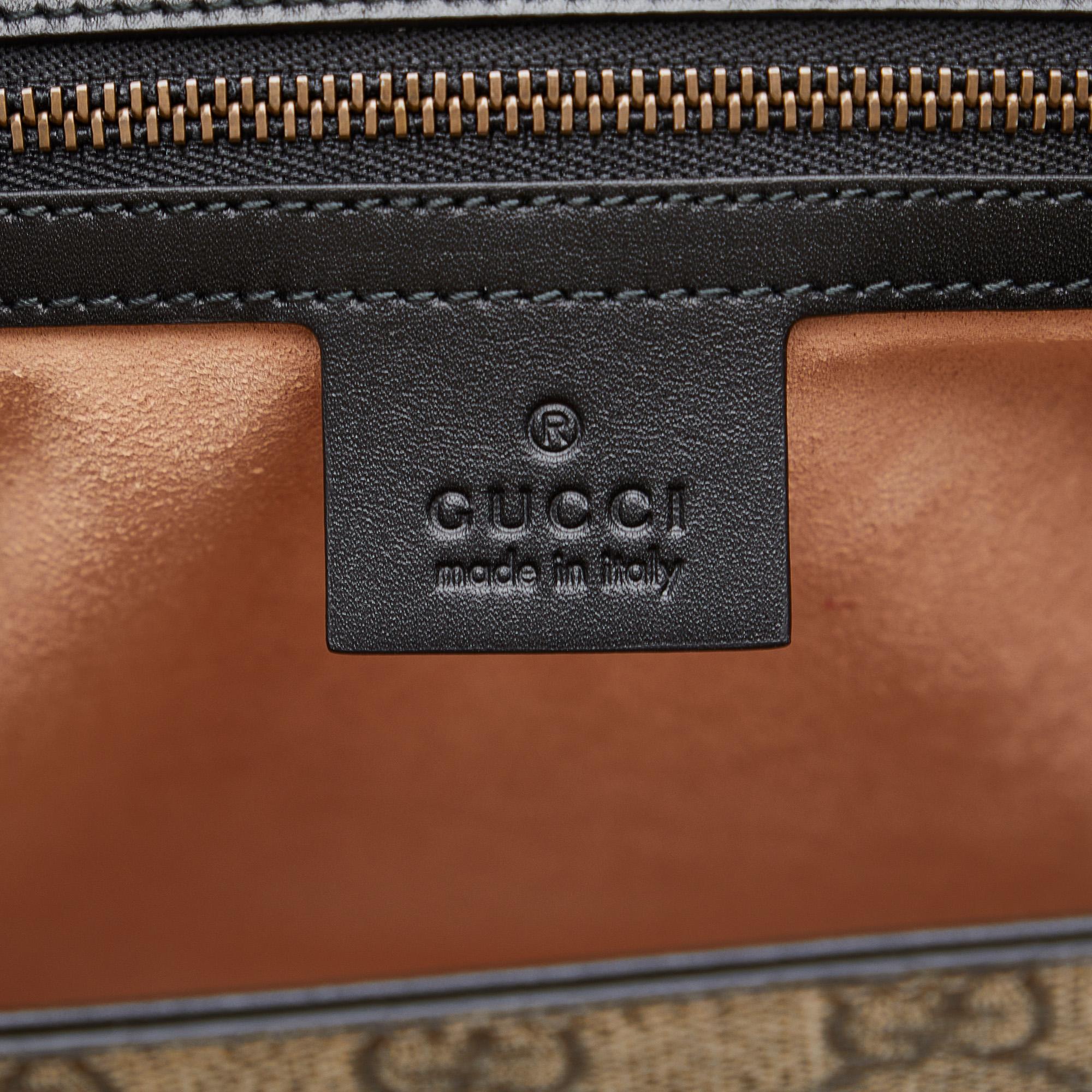 Gucci Medium GG Supreme Osiride Top Handle Bag (SHG-SiBVGy)