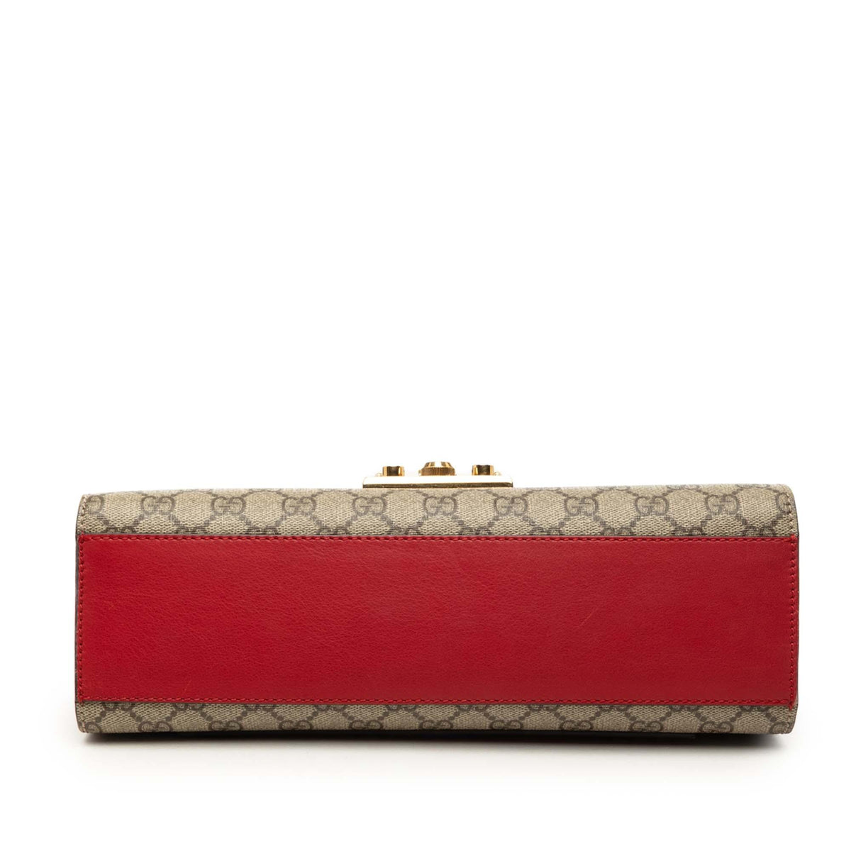 Gucci Medium GG Supreme Padlock Shoulder Bag