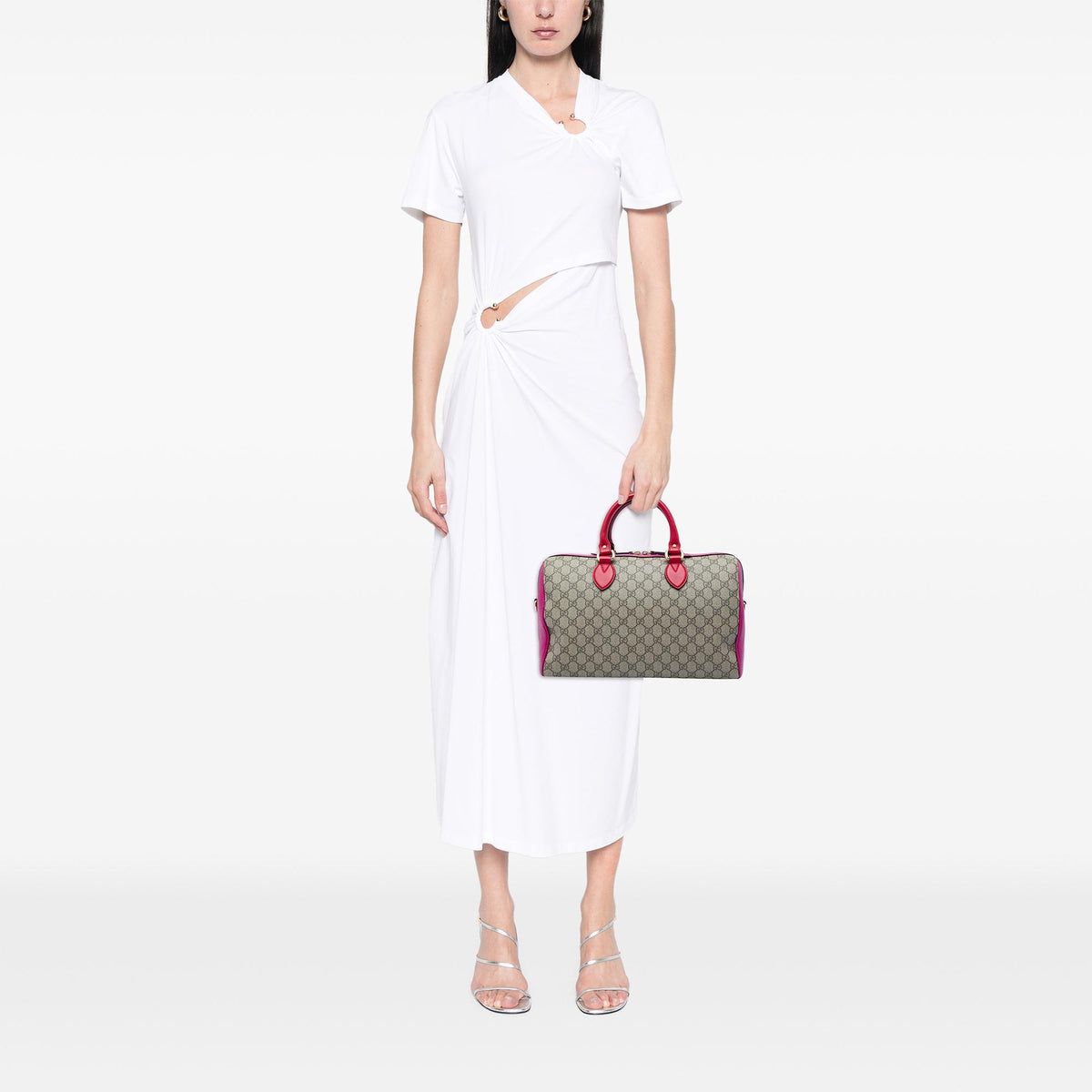 Gucci Medium GG Supreme Satchel