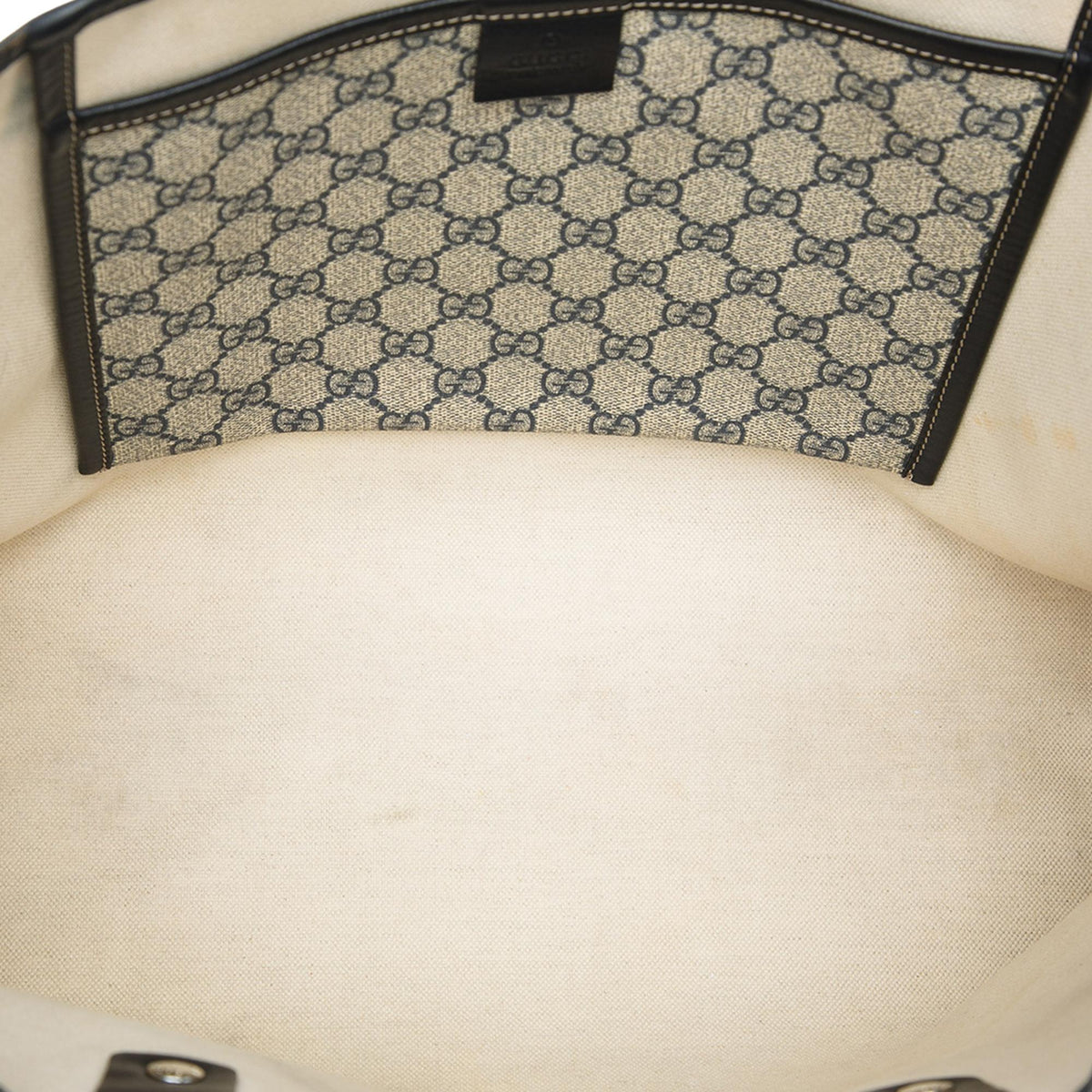 Gucci Medium GG Supreme Web Loop Tote