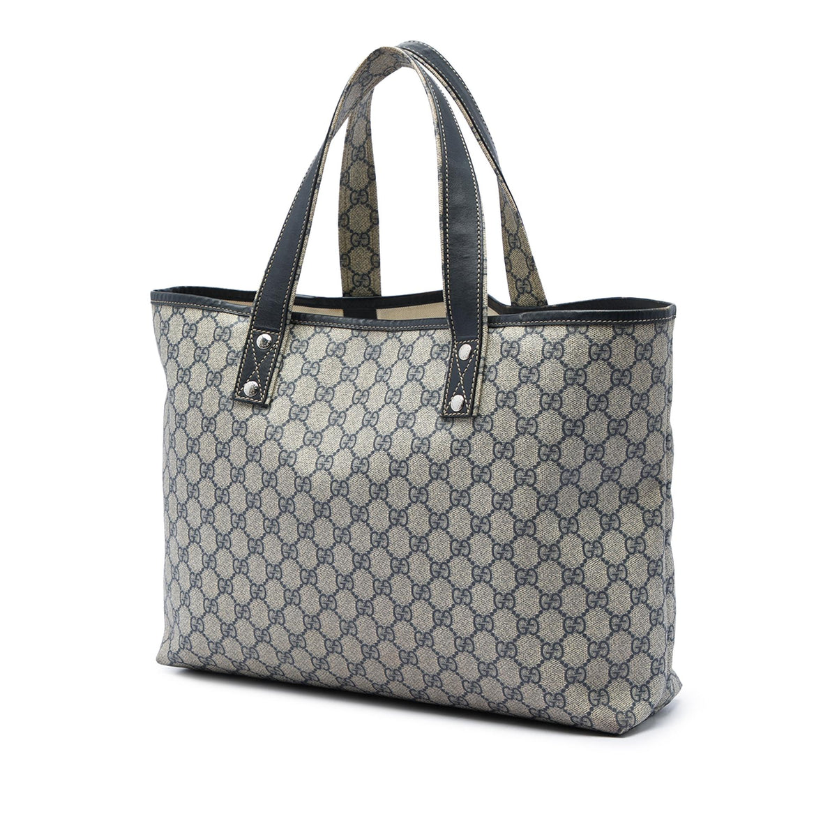 Gucci Medium GG Supreme Web Loop Tote
