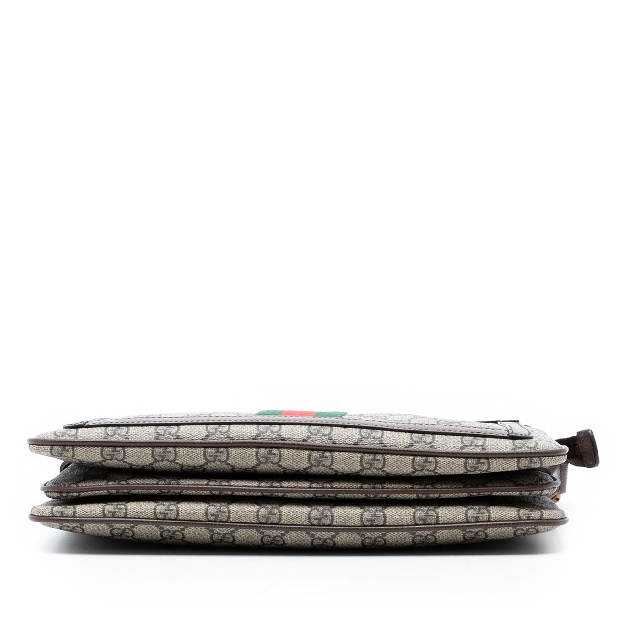Gucci Medium GG Supreme Web Ophidia Crossbody