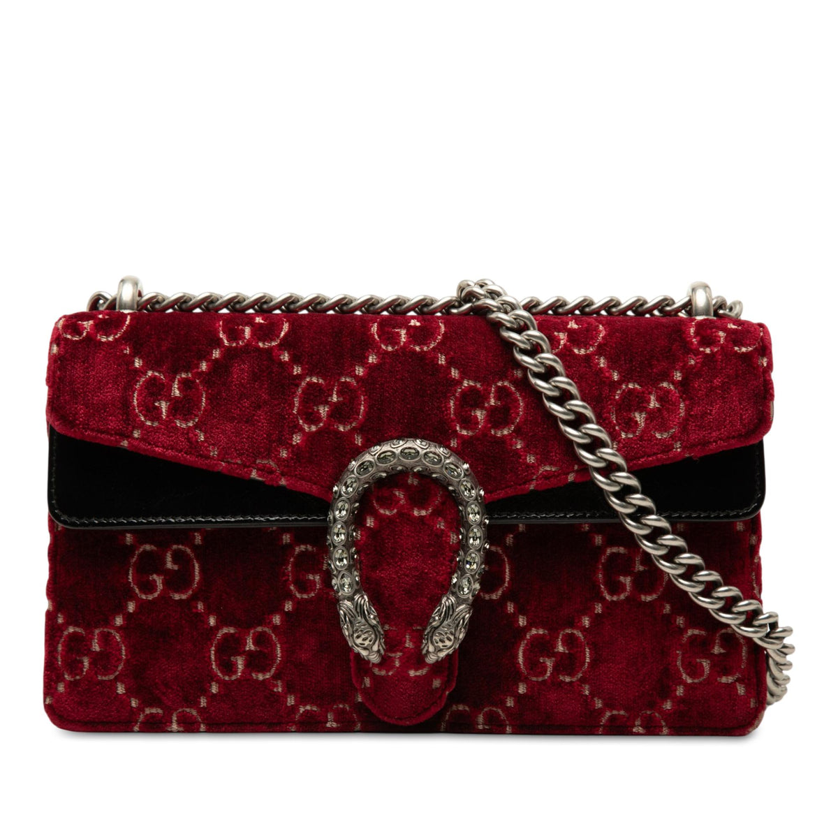 Gucci Medium GG Velvet Dionysus Crossbody