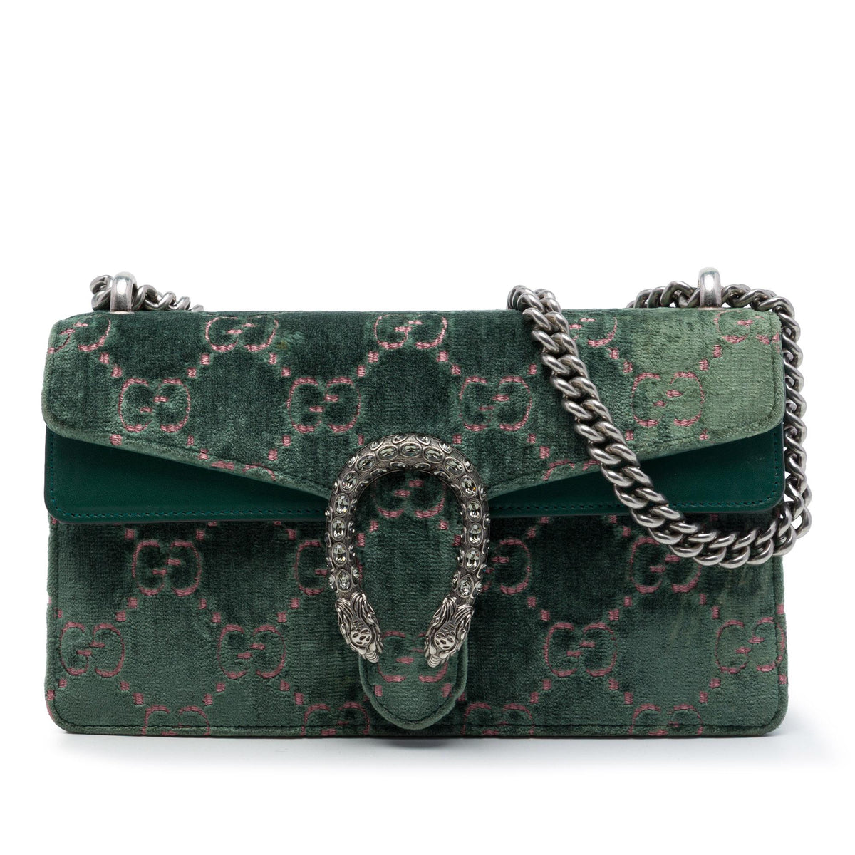 Gucci Medium GG Velvet Dionysus Crossbody