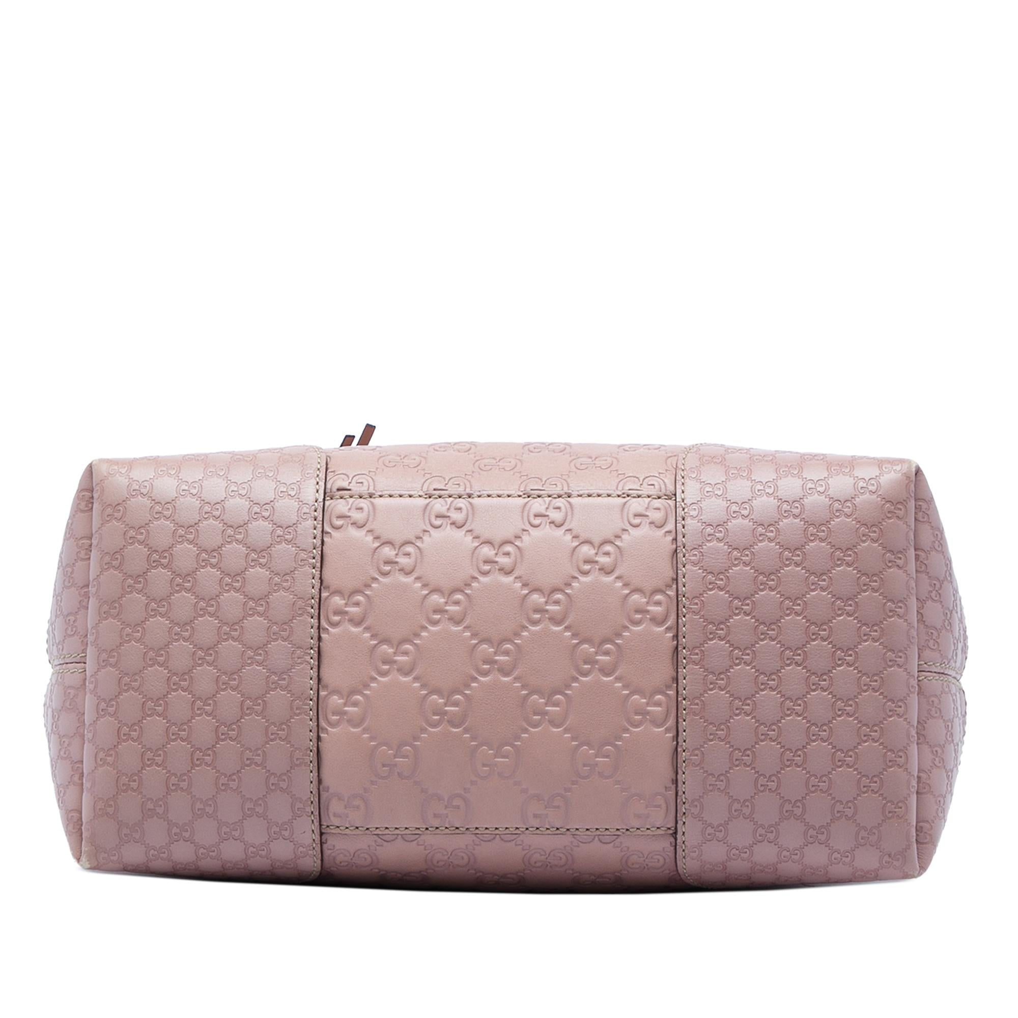 Gucci Medium Guccissima Bree Fold Over Tote