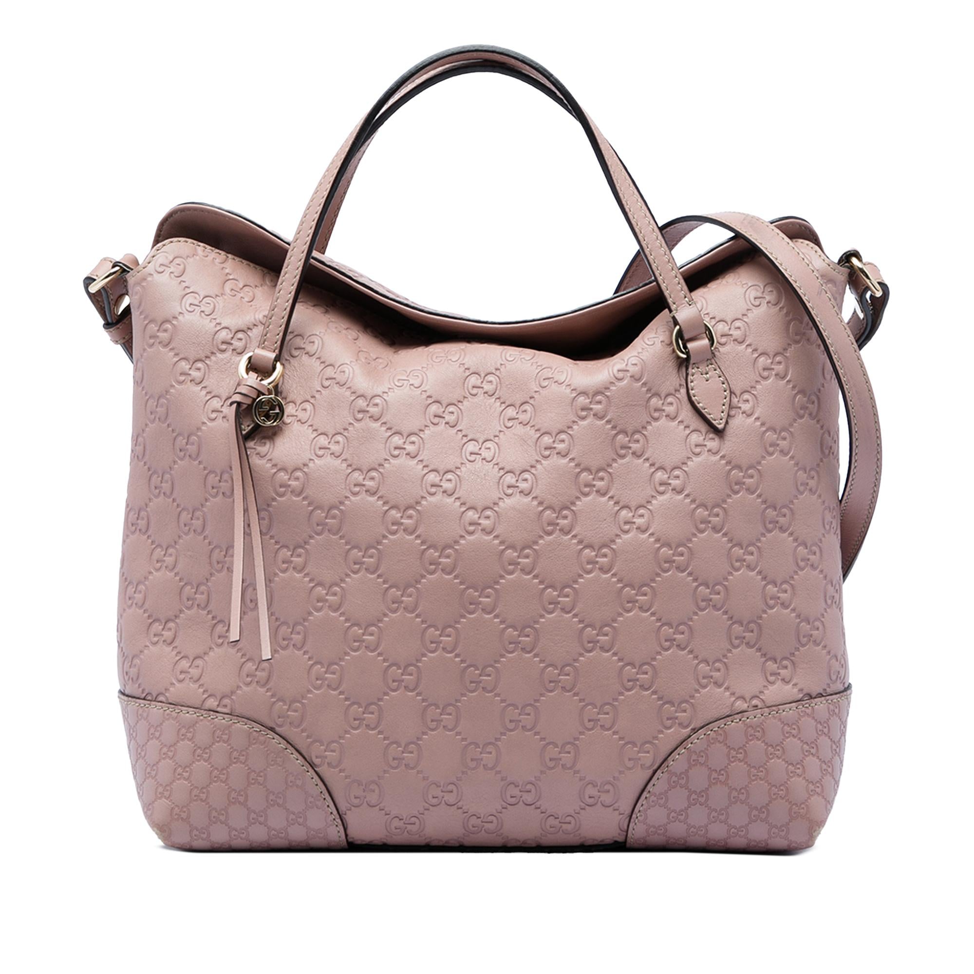 Gucci Medium Guccissima Bree Fold Over Tote