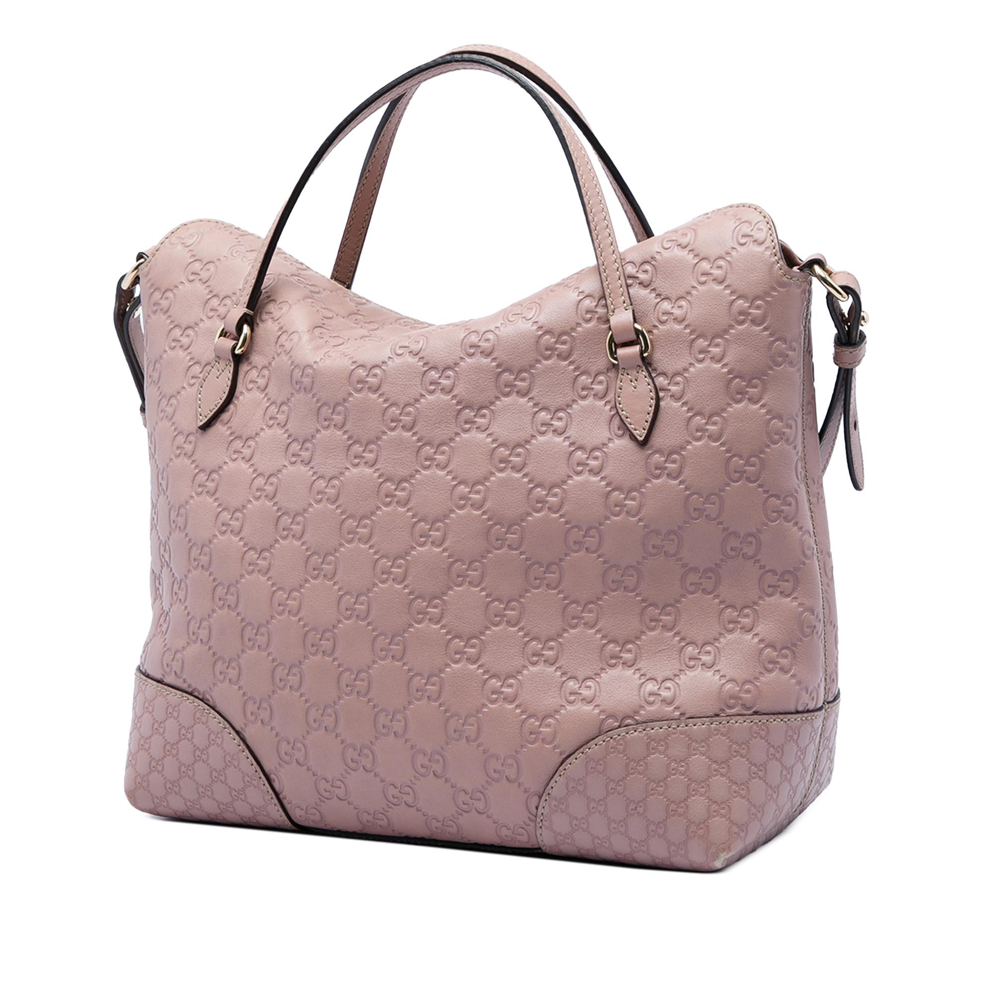 Gucci Medium Guccissima Bree Fold Over Tote