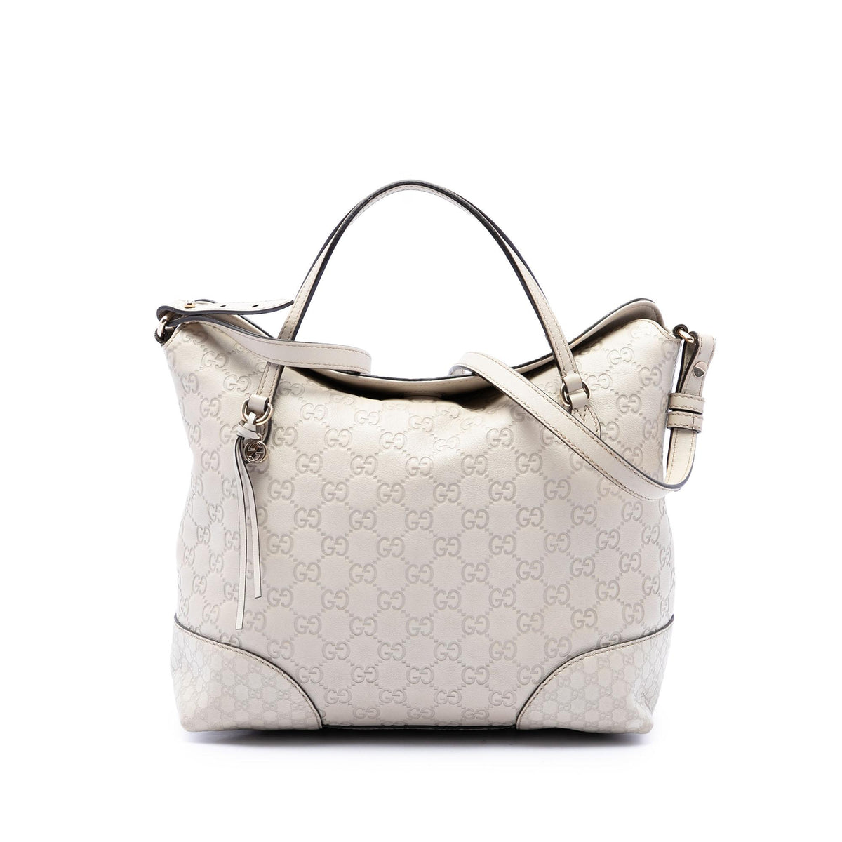 Gucci Medium Guccissima Bree Fold Over Tote