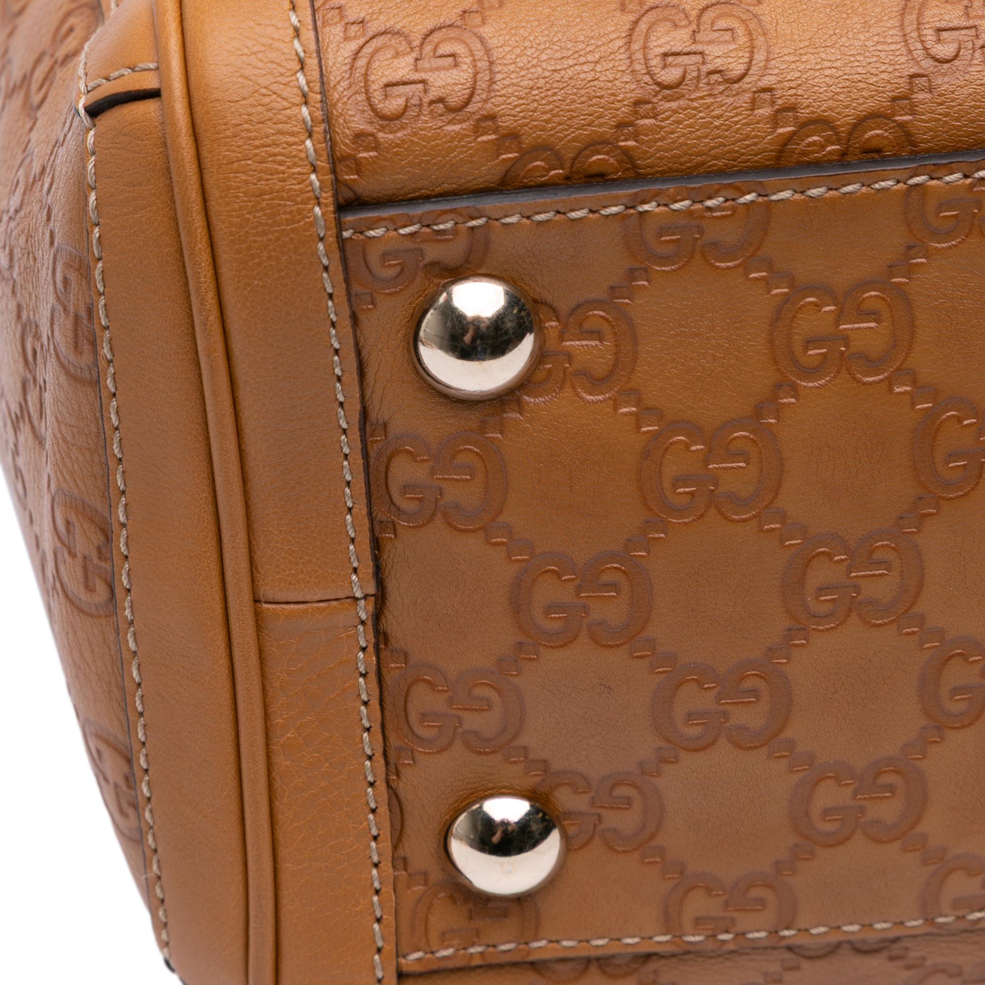 Gucci Medium Guccissima Charm Satchel