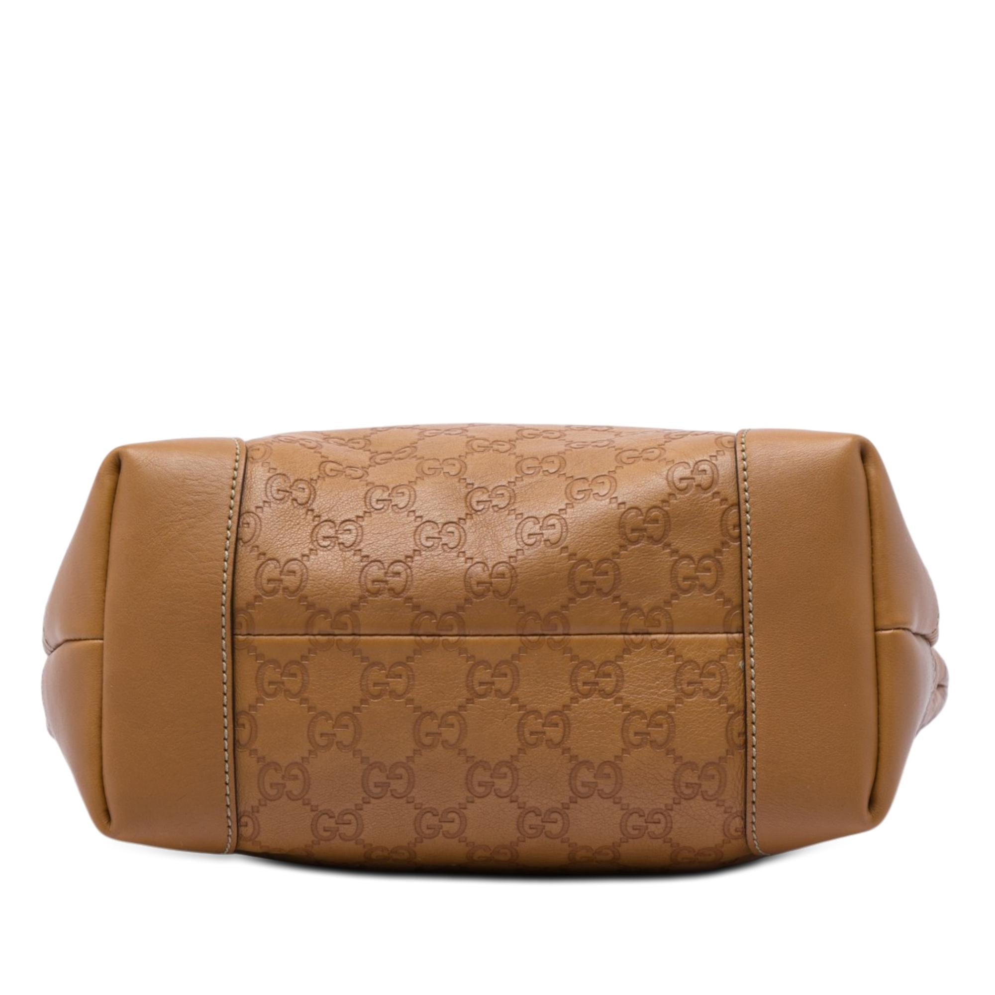 Gucci Medium Guccissima GG Charm Tote