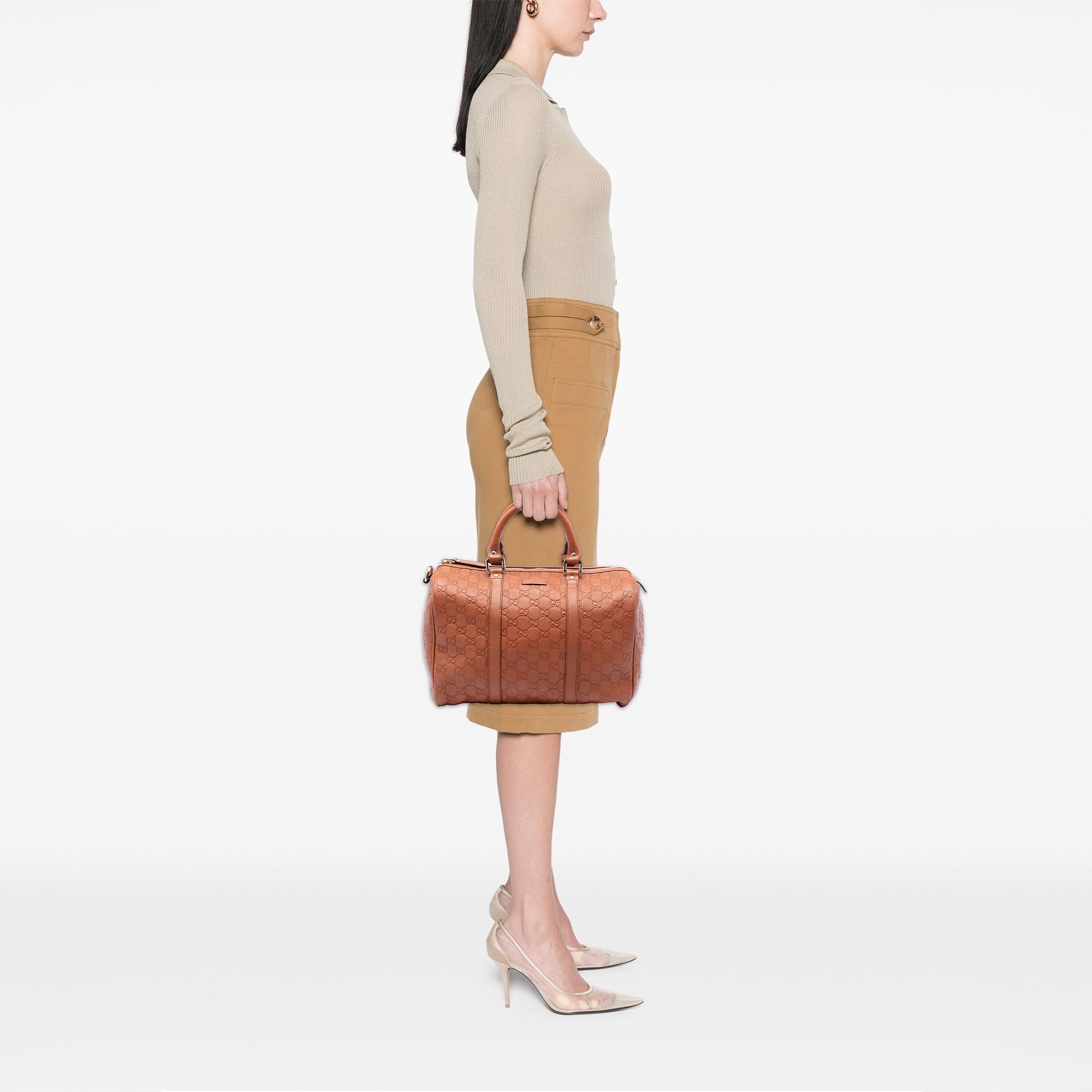 Gucci Medium Guccissima Joy Boston Bag