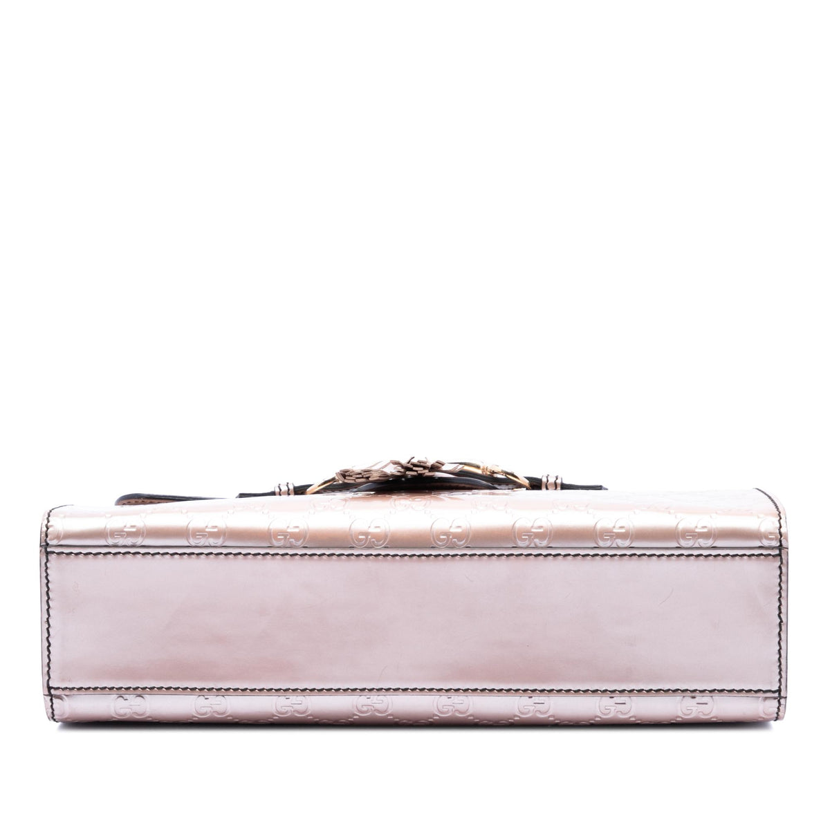 Gucci Medium Guccissima Patent Emily Shoulder Bag