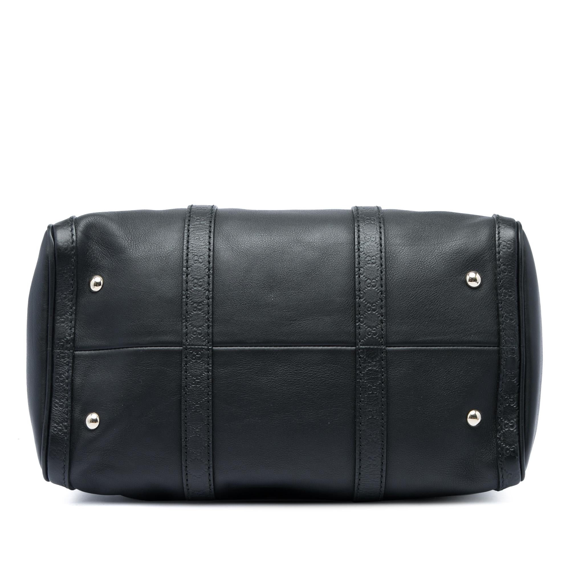 Gucci Medium Guccissima Trimmed Calfskin Joy Boston Bag