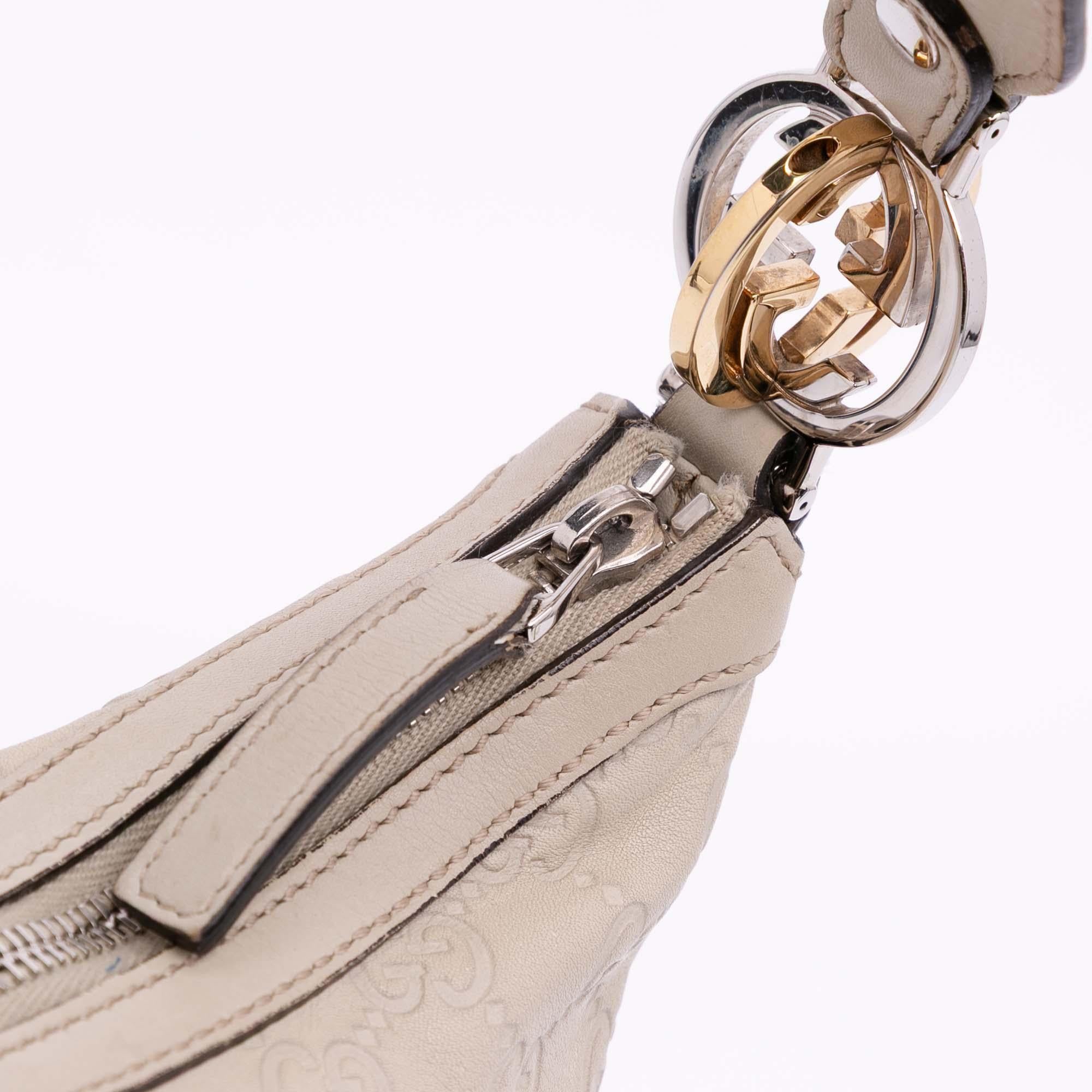 Gucci Medium Guccissima Twins Hobo