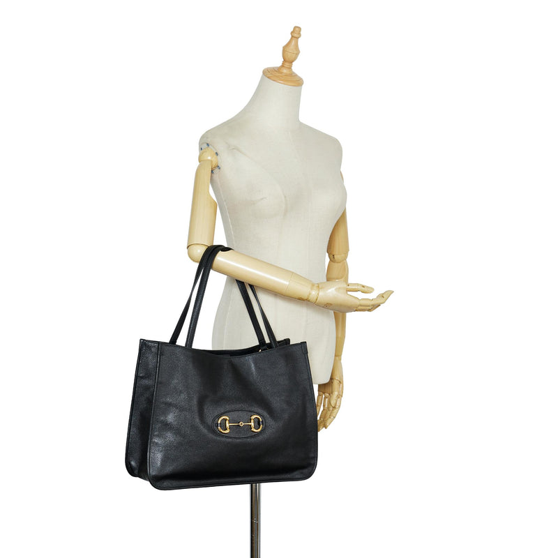 Gucci Medium Horsebit 1955 Tote Bag (SHG-FPis18)