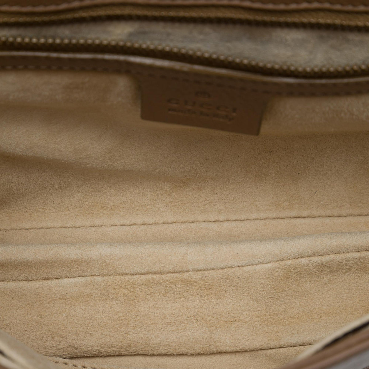 Gucci Medium Leather 1973 Chain Shoulder Bag