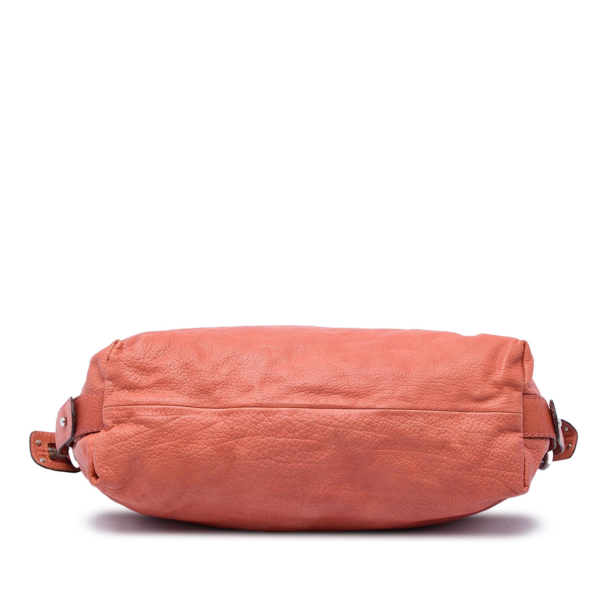 Gucci Medium Leather Bamboo Bar Tote