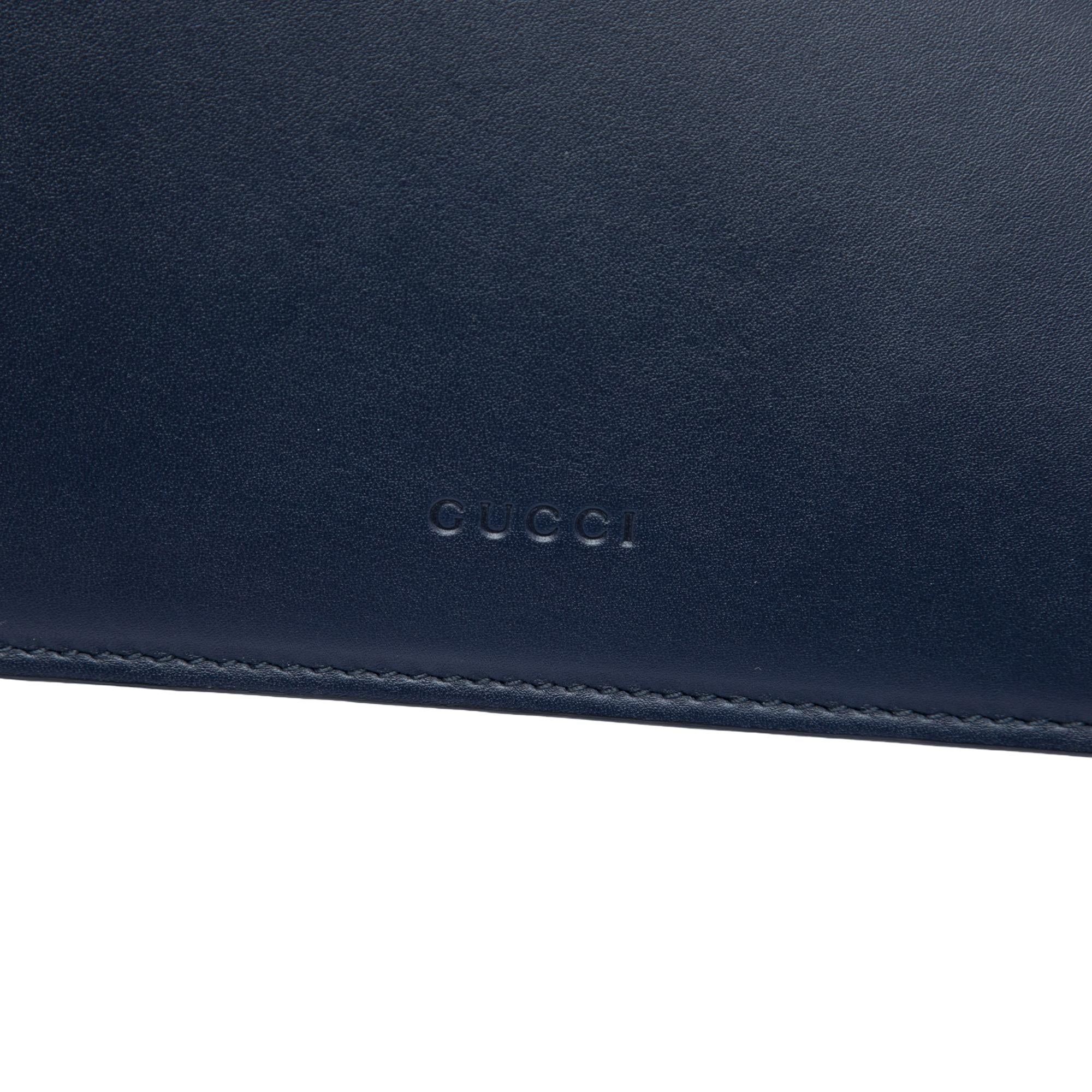 Gucci Medium Leather Bamboo Dionysus Web Satchel