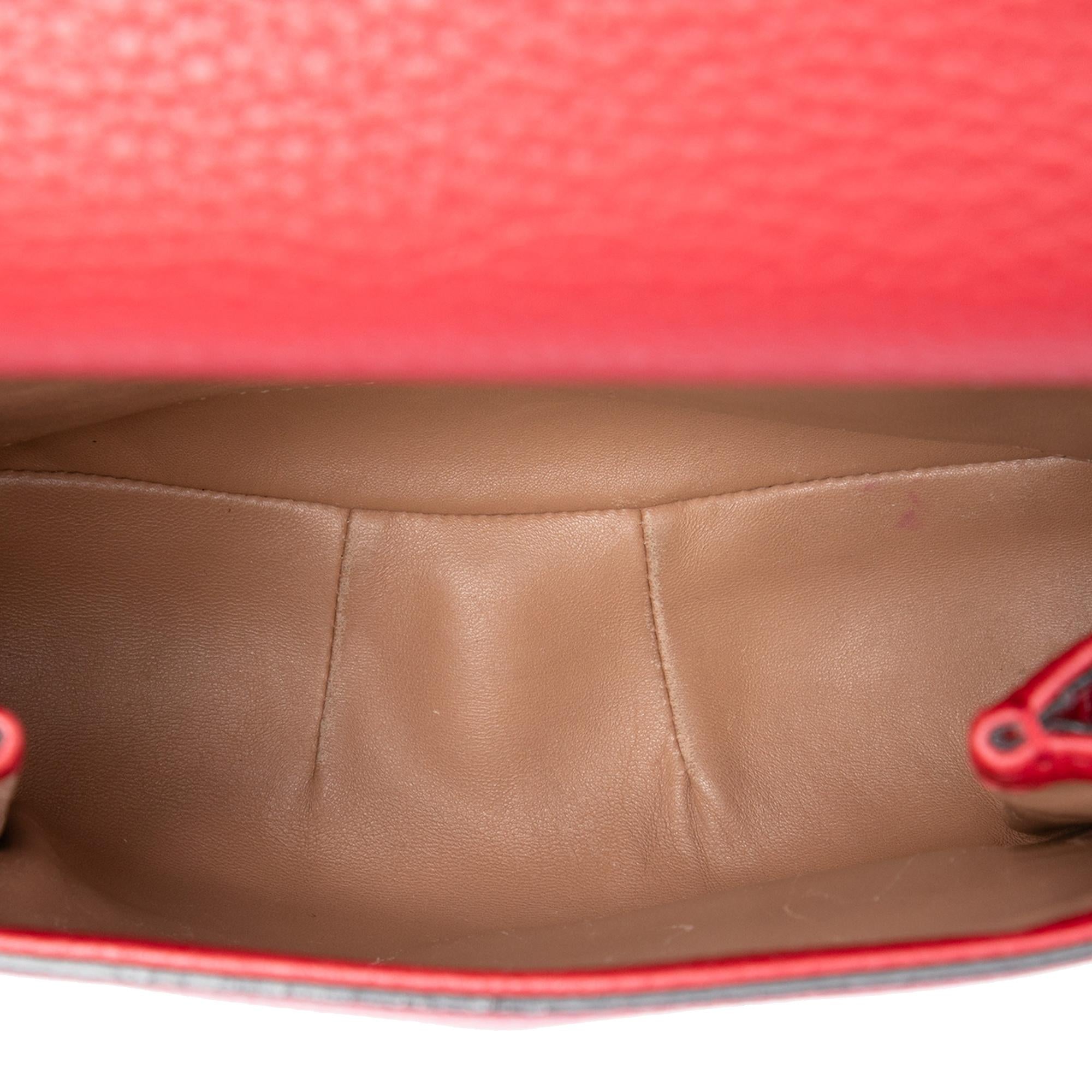 Gucci Medium Leather Bamboo Nouveau Fringe Crossbody