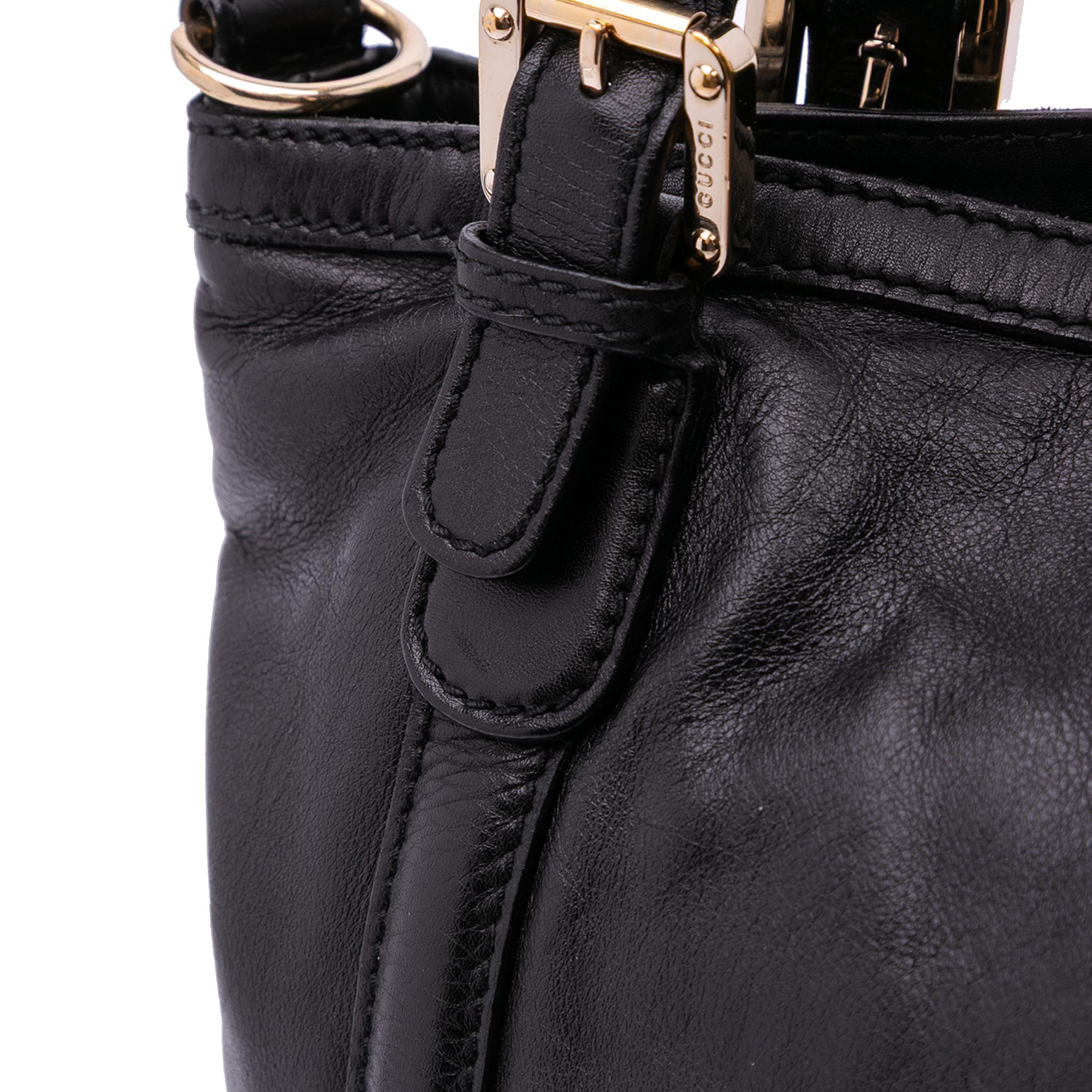 Gucci Medium Leather Britt Satchel