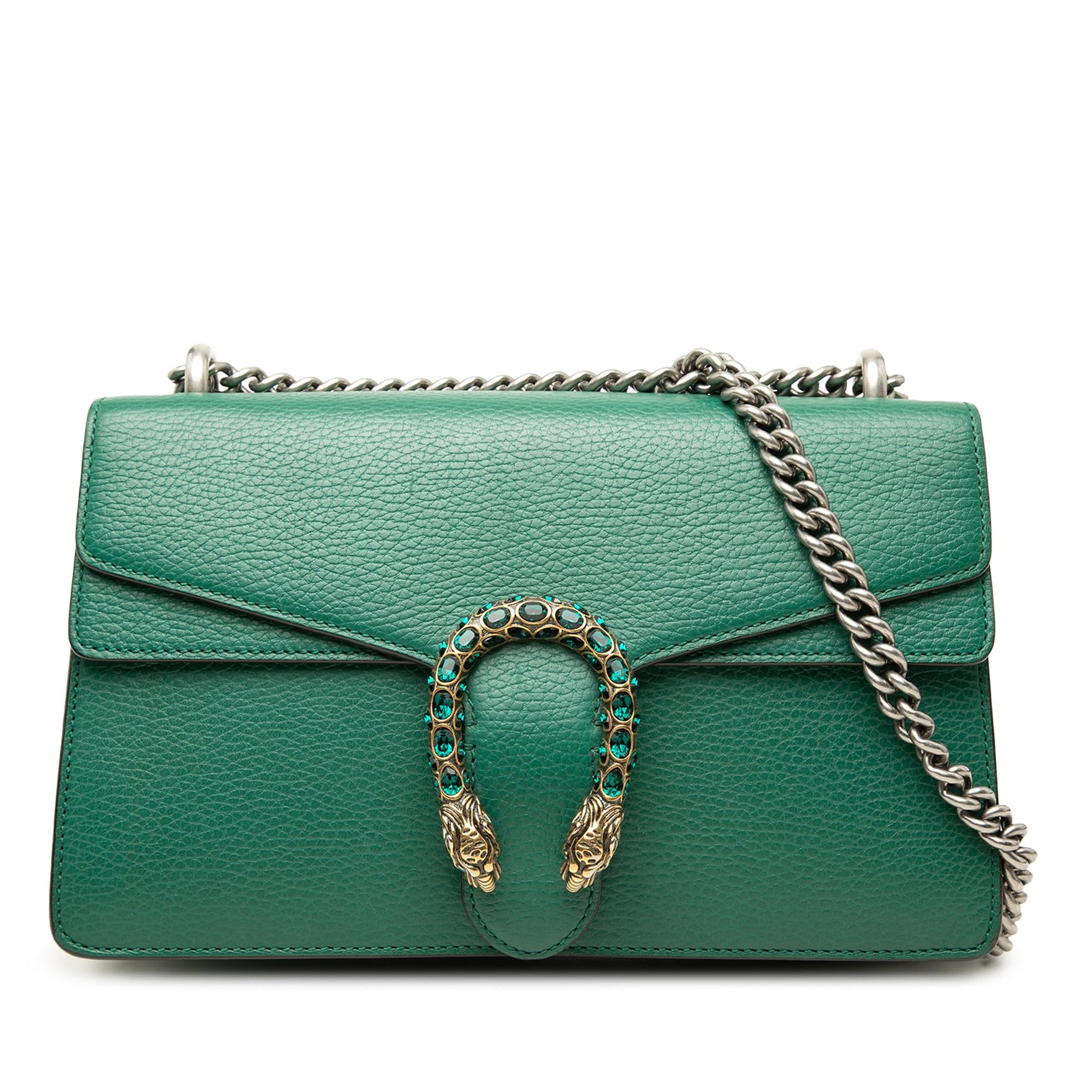 Gucci Medium Leather Dionysus Shoulder Bag