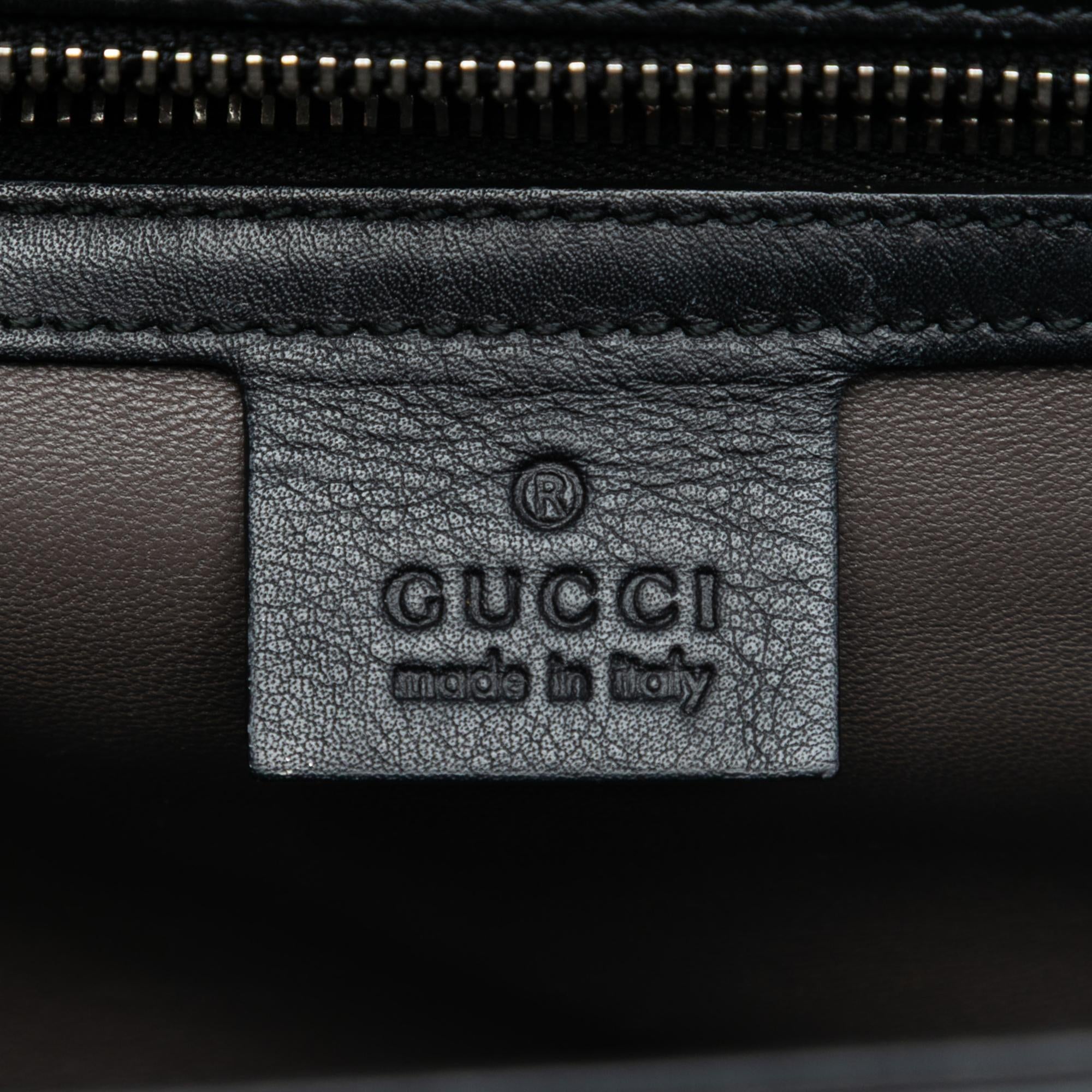 Gucci Medium Leather Dollar Interlocking G Crossbody
