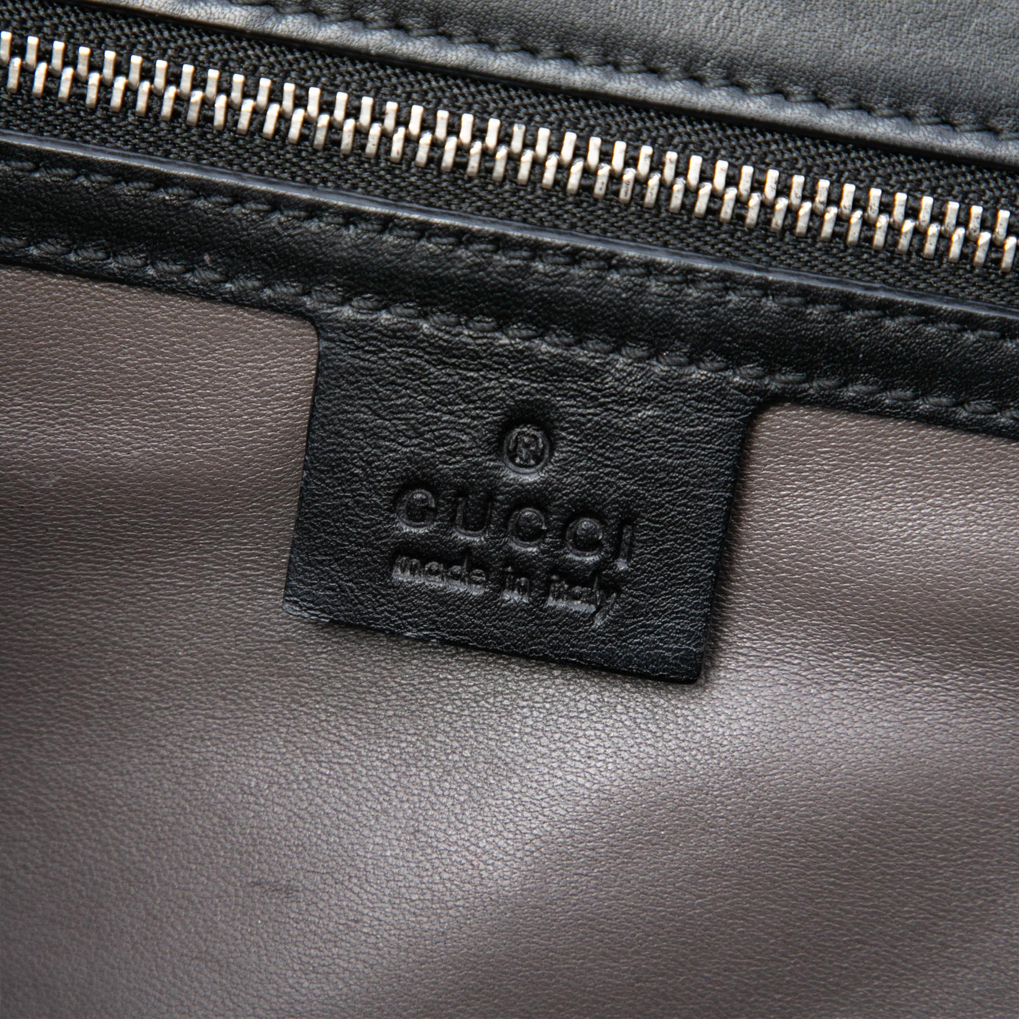 Gucci Medium Leather Dollar Interlocking G Crossbody