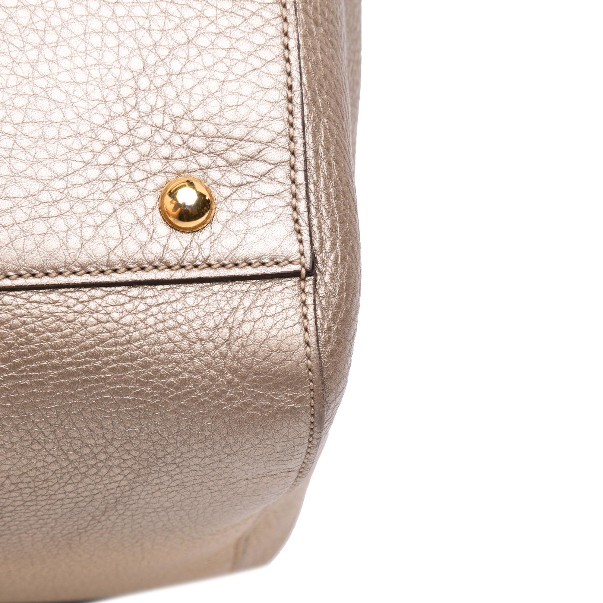 Gucci Medium Leather Ombre Soho Cellarius Tote