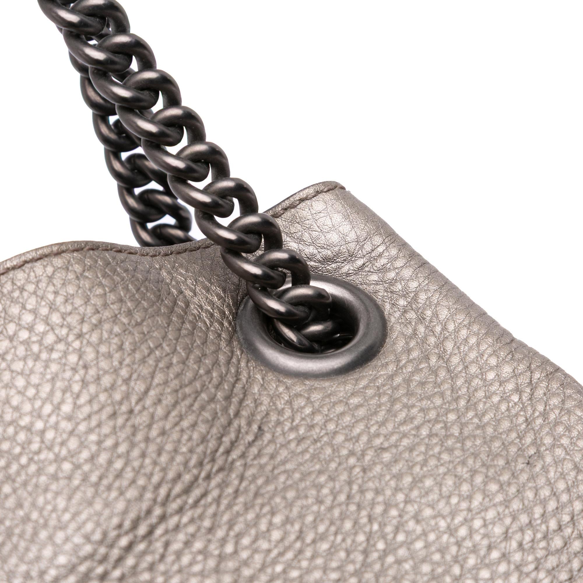 Gucci Medium Leather Soho Chain Tote