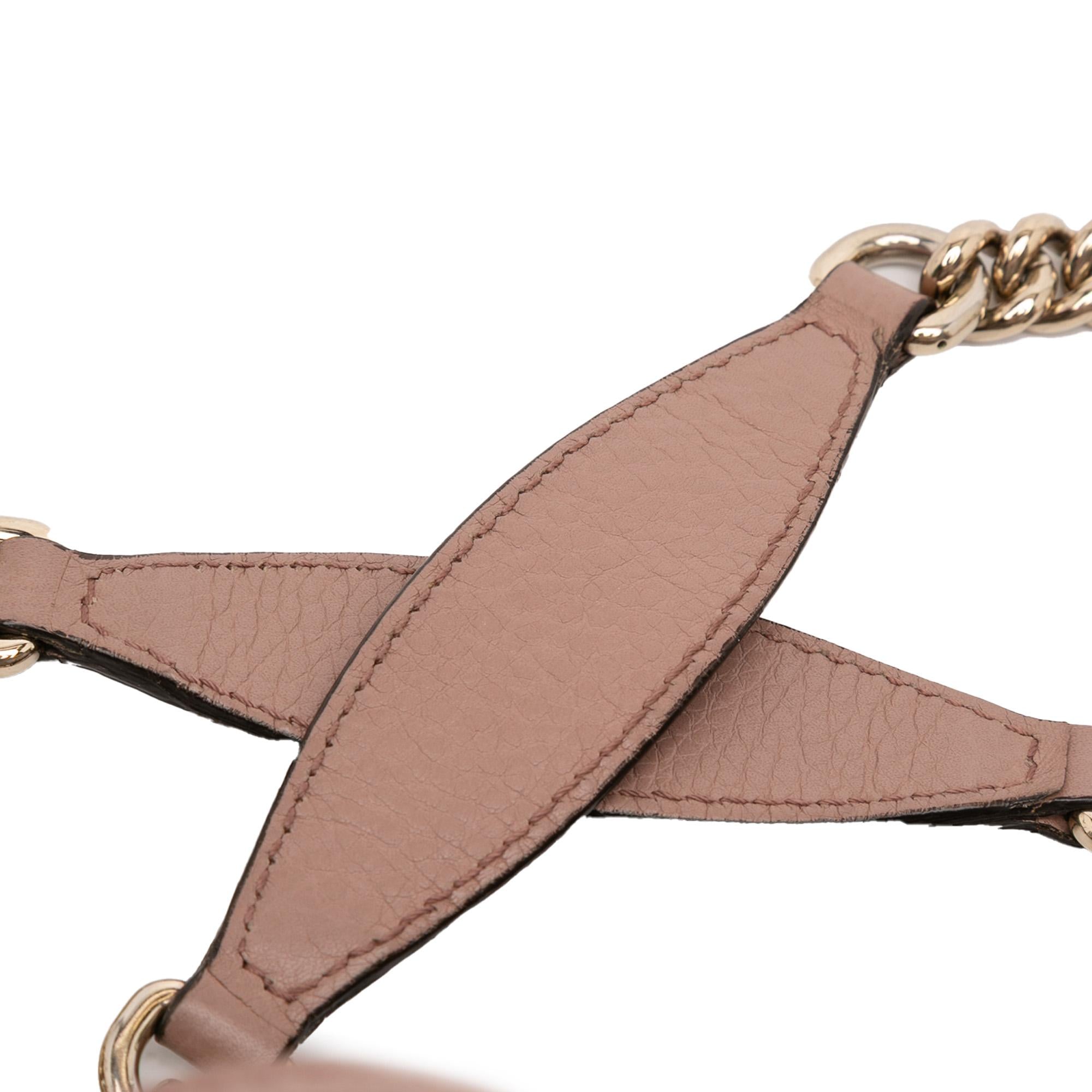 Gucci Medium Leather Soho Chain Tote