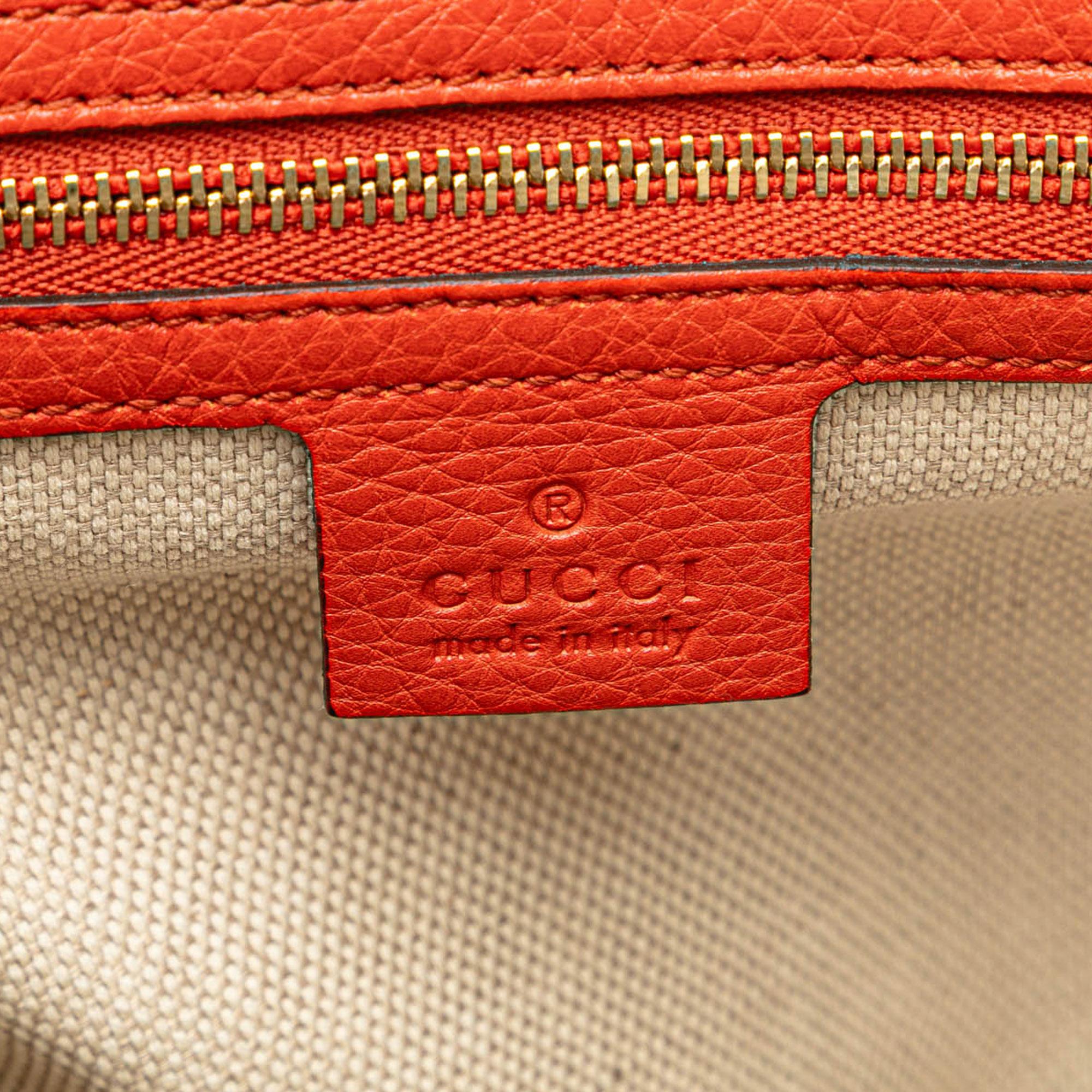 Gucci Medium Leather Soho Shoulder Bag