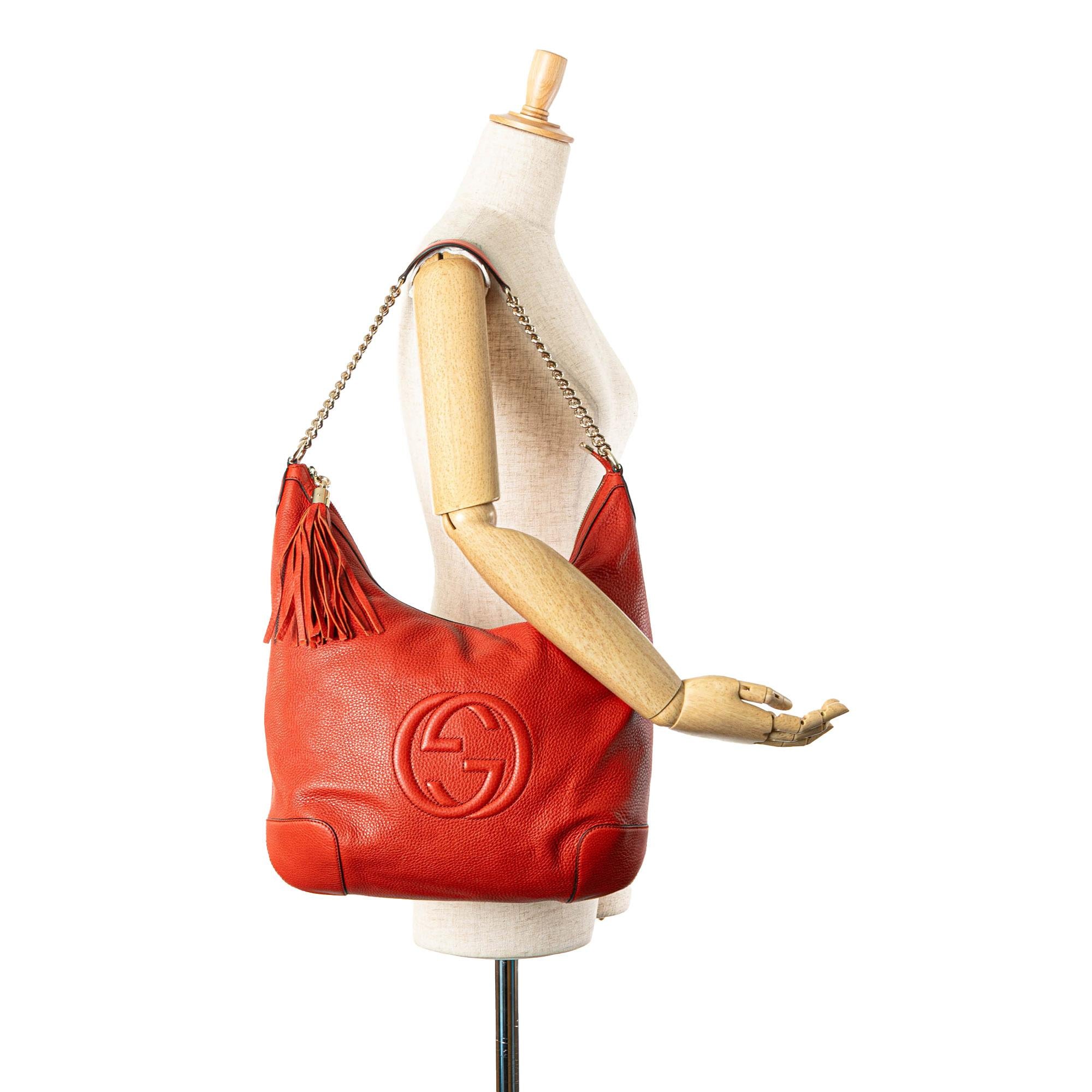 Gucci Medium Leather Soho Shoulder Bag