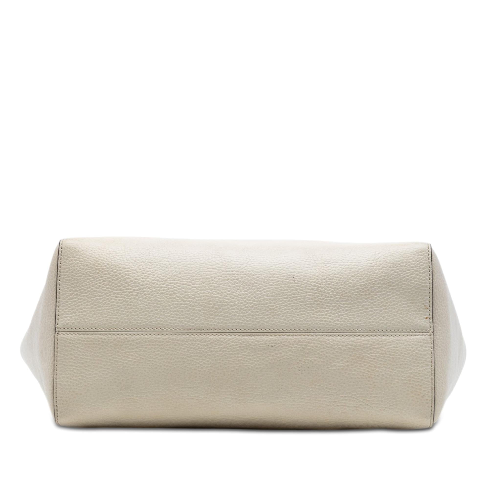Gucci Medium Leather Swing Tote