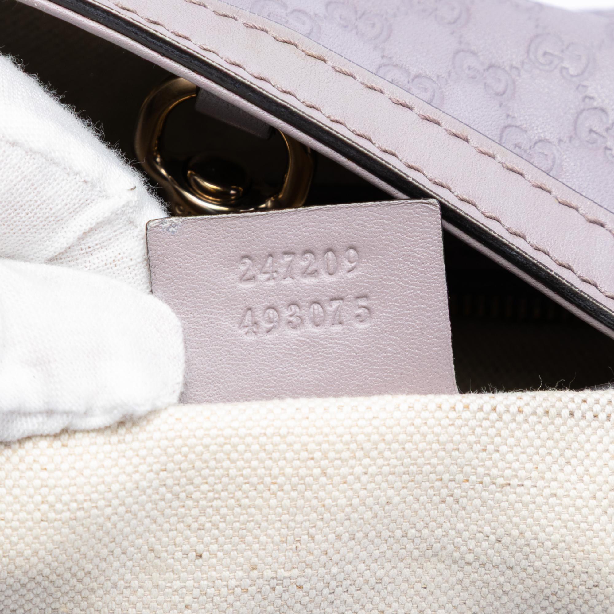 Gucci Medium Microguccissima Craft Tote