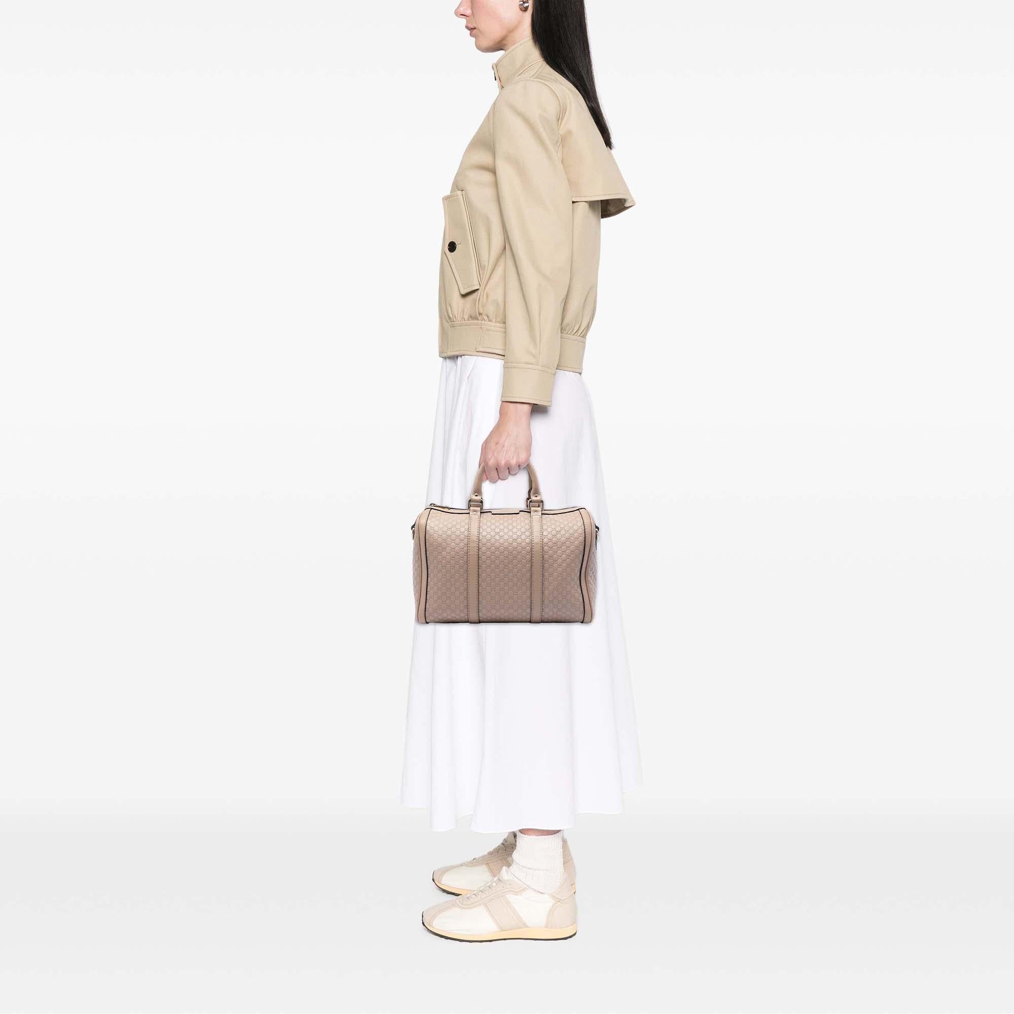 Gucci Medium Microguccissima Joy Boston Bag