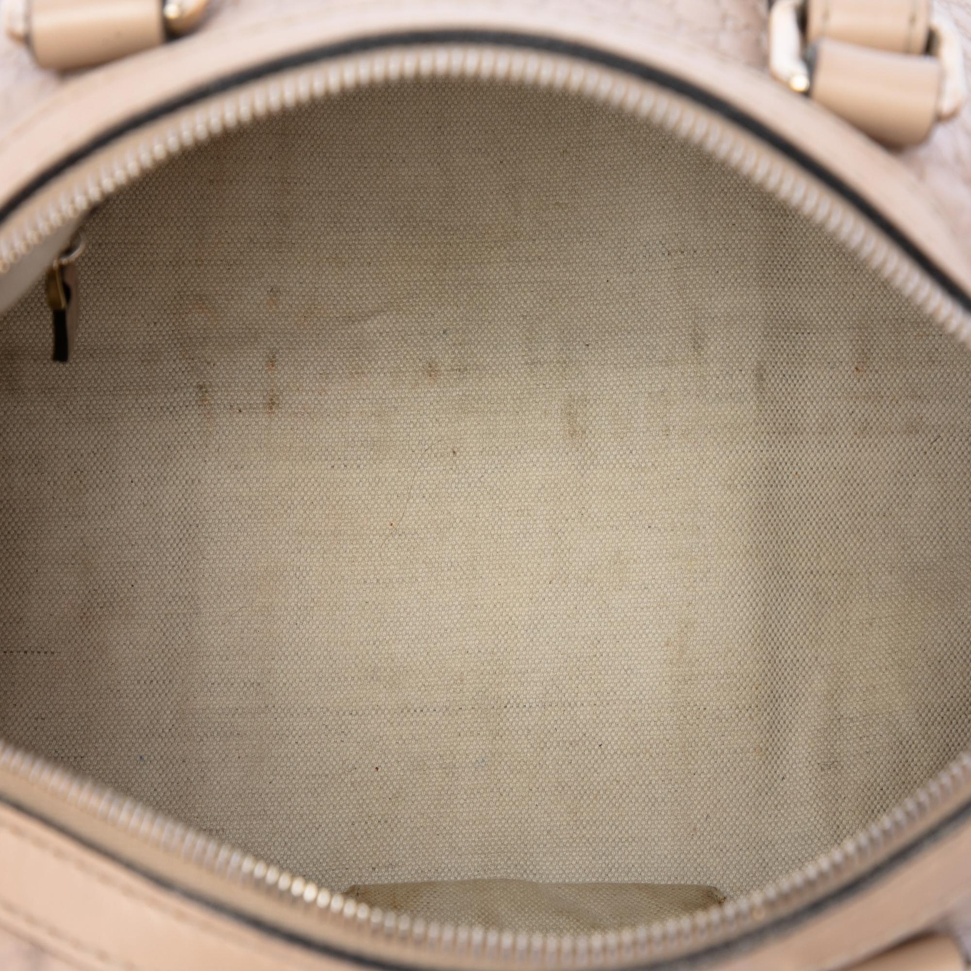 Gucci Medium Microguccissima Joy Boston Bag