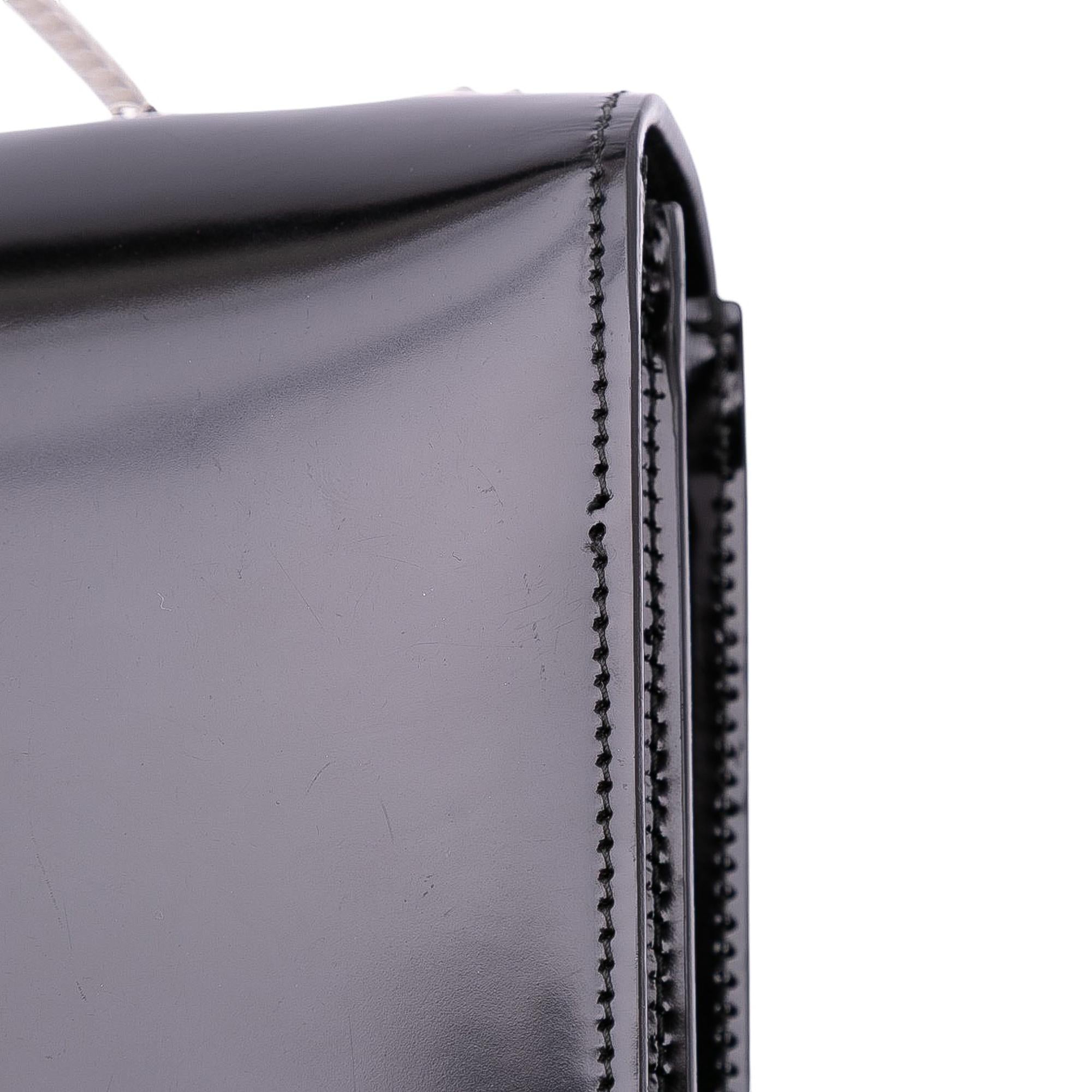 Gucci Medium Patent Dollar Interlocking G Crossbody