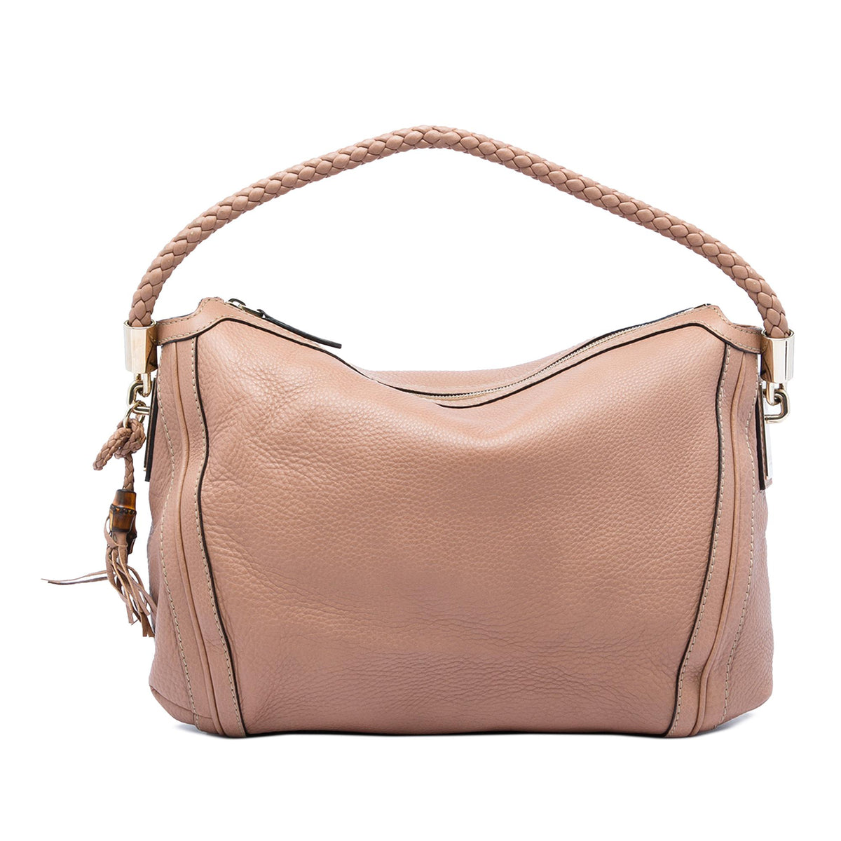 Gucci Medium Pebbled Calfskin Bella Shoulder Bag