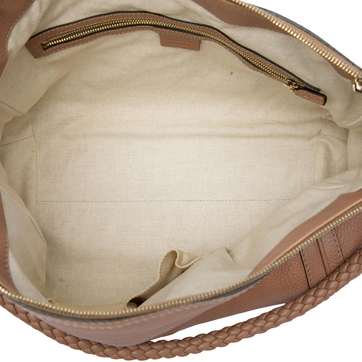 Gucci Medium Pebbled Calfskin Bella Shoulder Bag