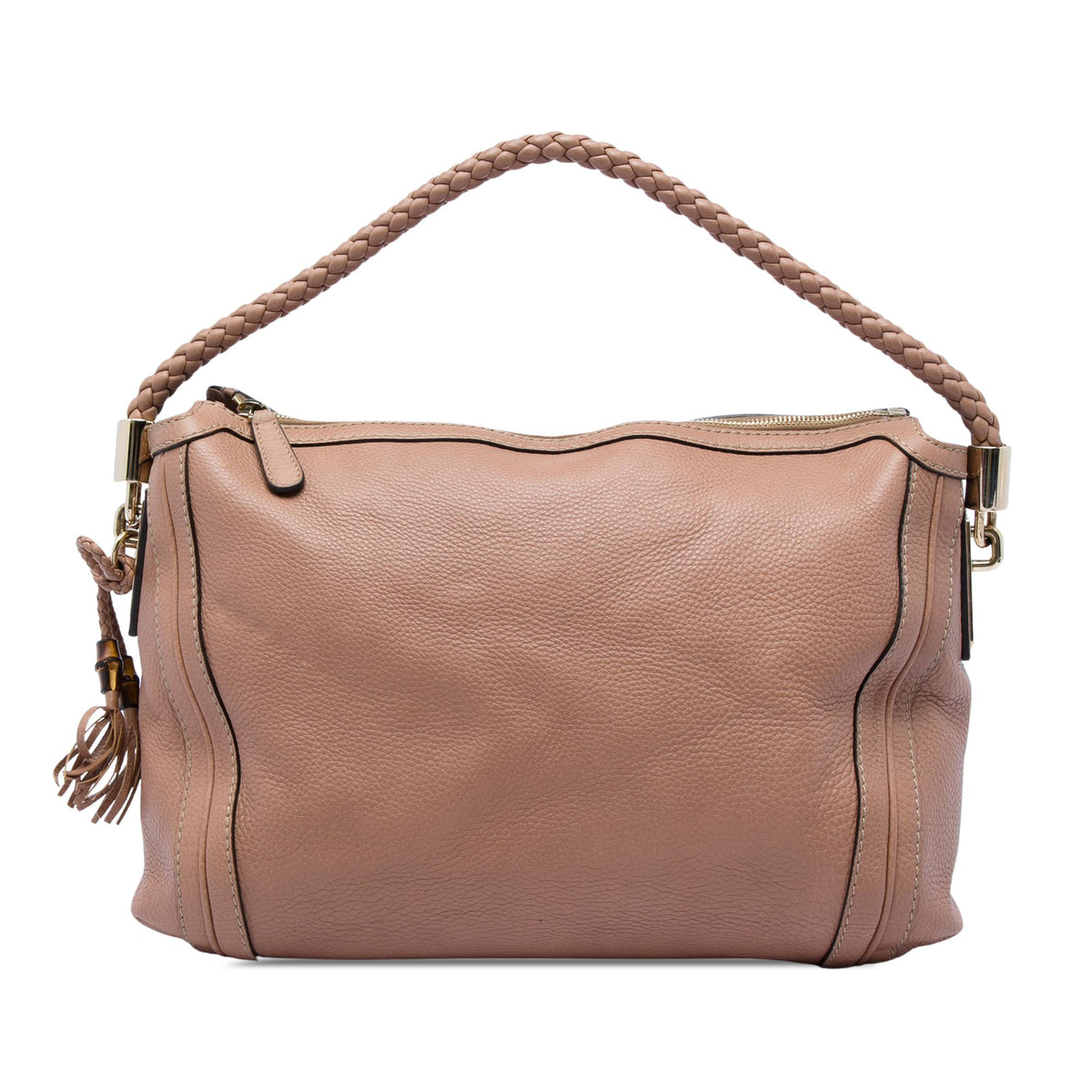 Gucci Medium Pebbled Calfskin Bella Shoulder Bag