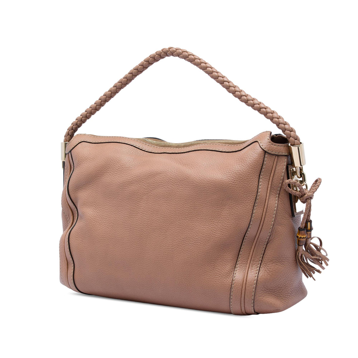 Gucci Medium Pebbled Calfskin Bella Shoulder Bag