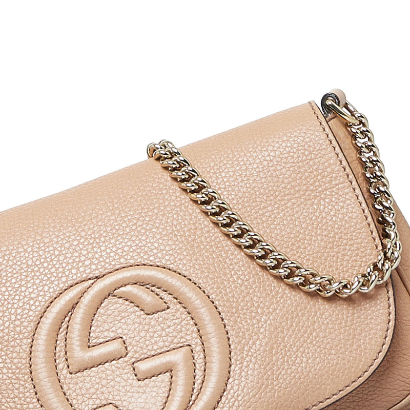 Gucci Medium Soho Chain Crossbody Bag (SHG-Ro54WV)
