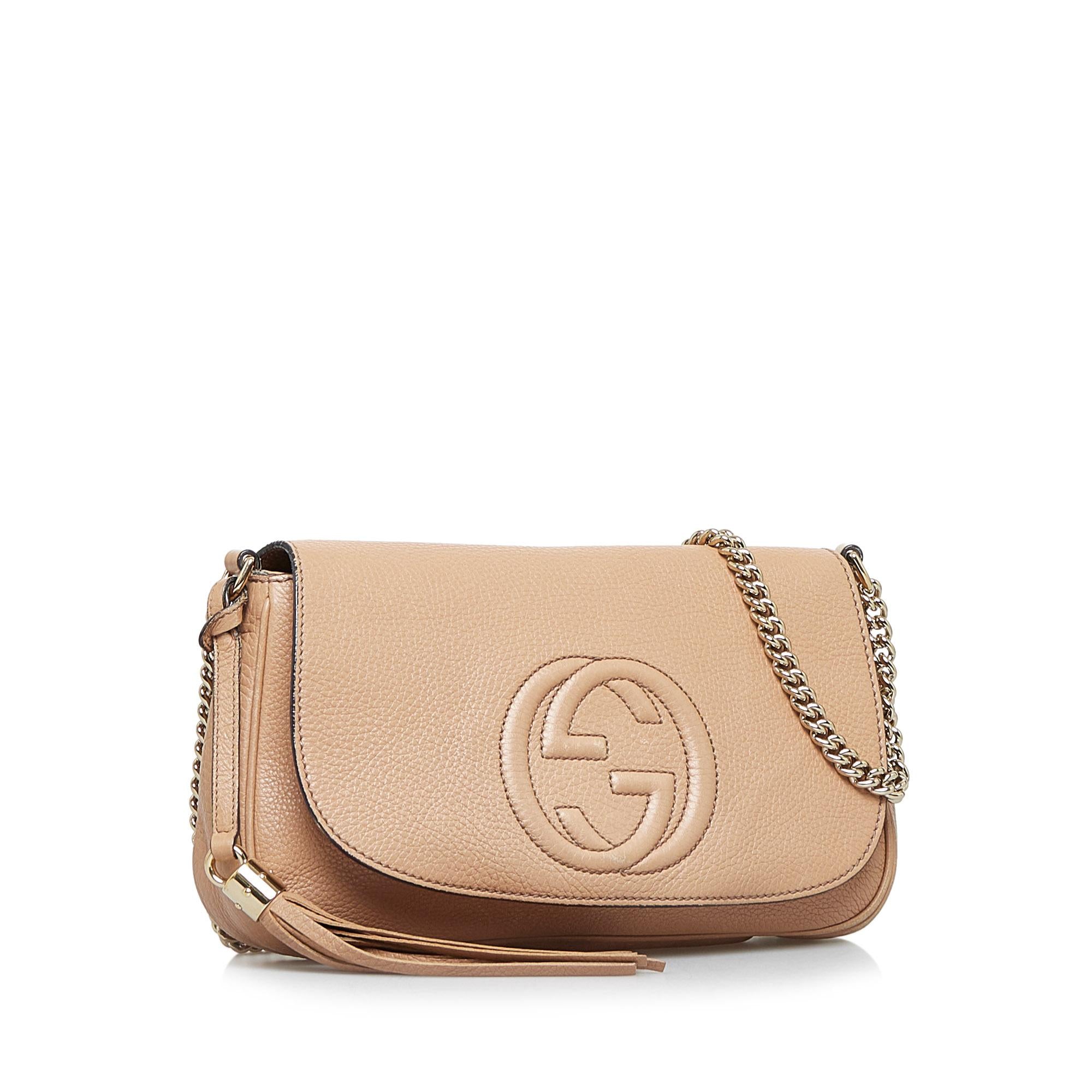 Gucci Medium Soho Chain Crossbody Bag (SHG-Ro54WV)