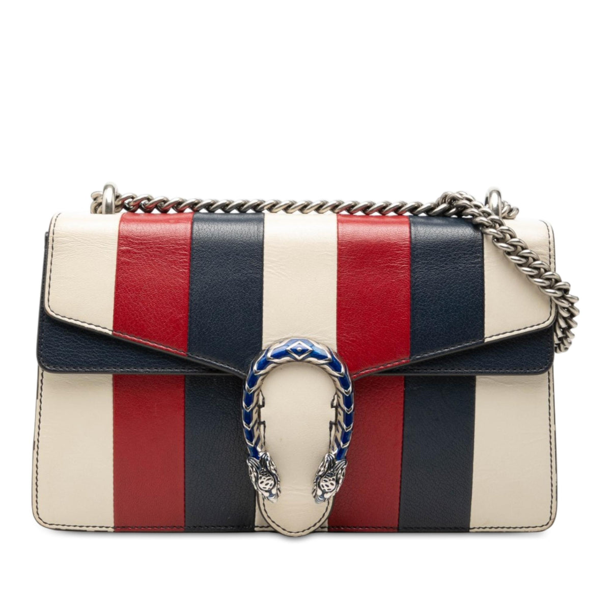 Gucci Medium Striped Calfskin Dionysus Shoulder Bag