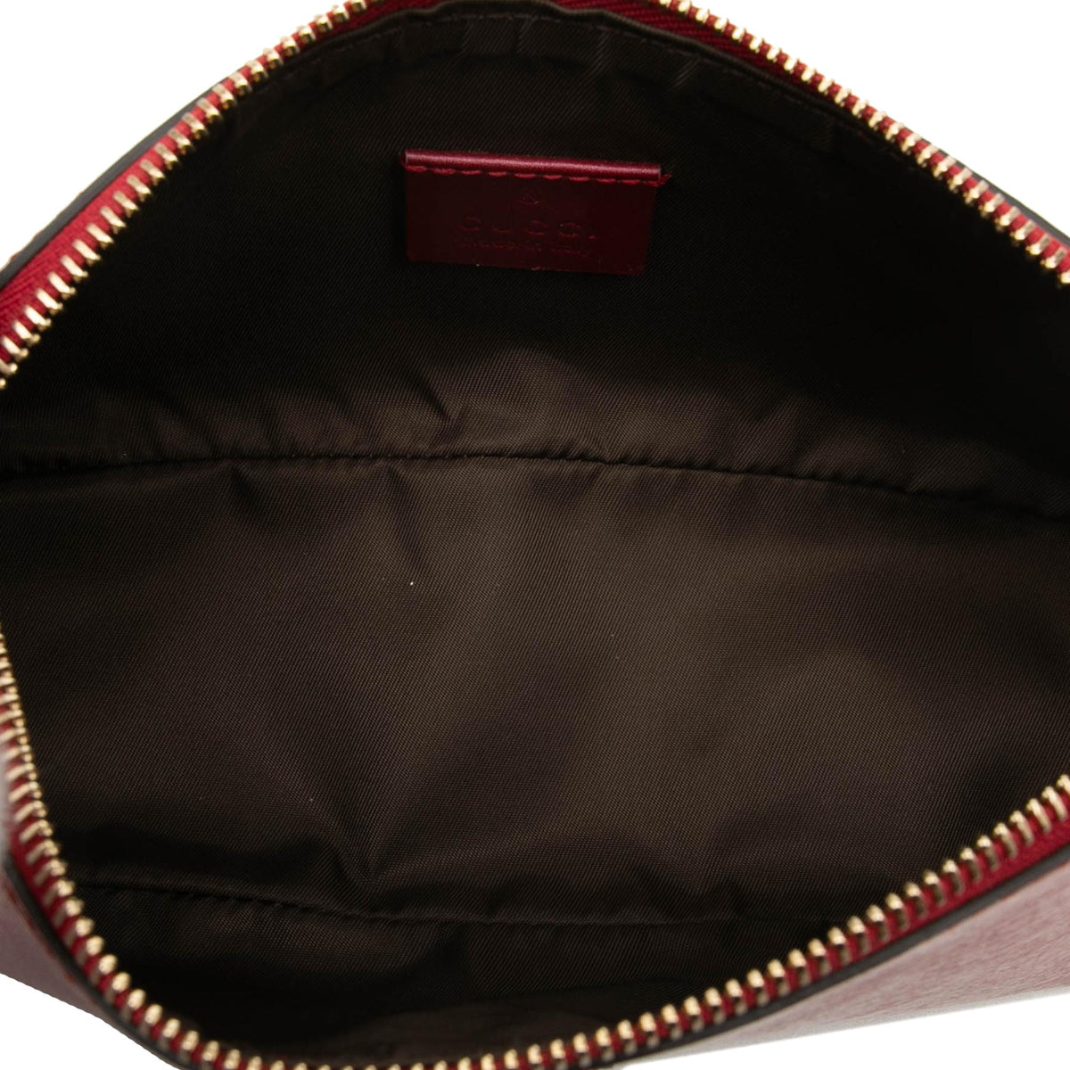 Gucci Metallic Calfskin Lovely Cosmetic Pouch